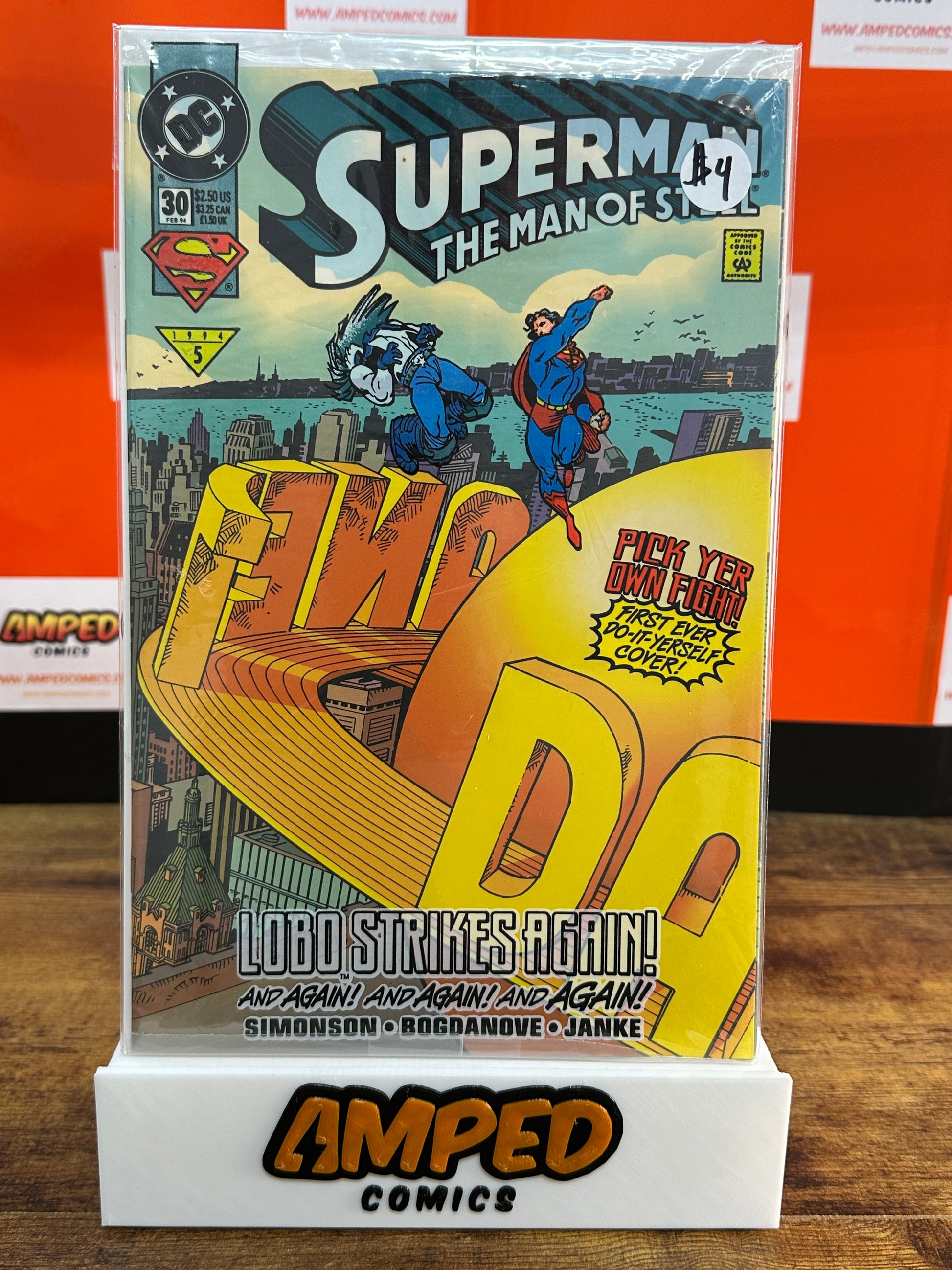 Superman The Man of Steel 30 (1994) DC Comics