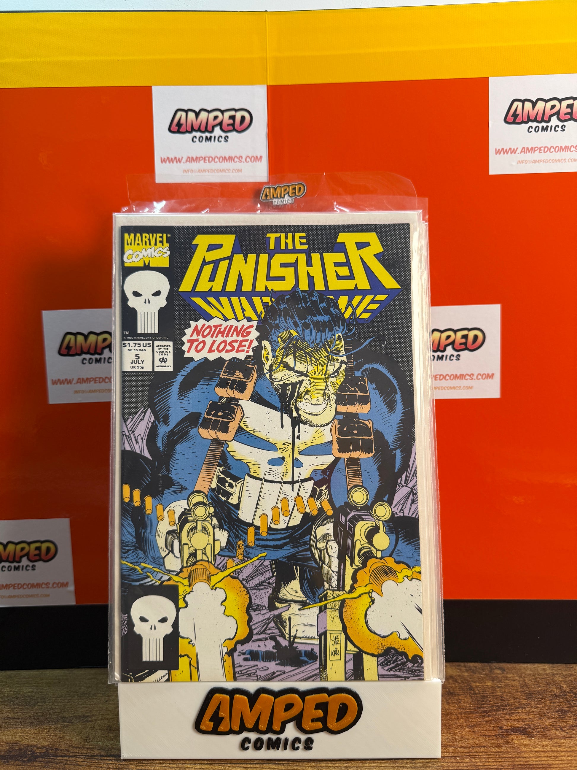 The Punisher WAR ZONE 5 Marvel Comics July 1991