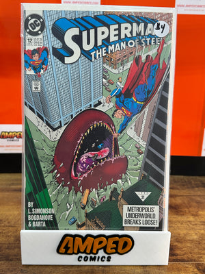 Superman The Man of Steel 12 DC Comics June 1992