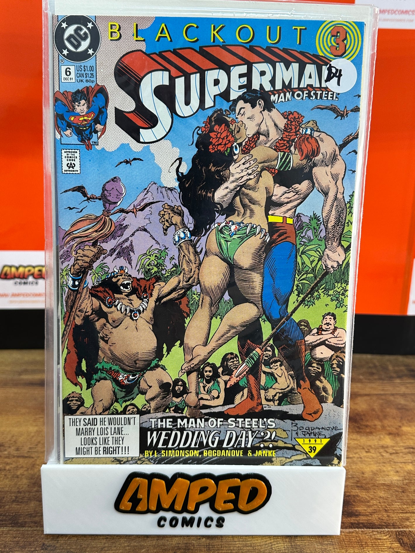 Superman The Man of Steel 6 (Dec 1991, DC Comics)