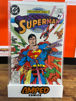 Superman 13 DC Comics January 1988 Millennium Week 2