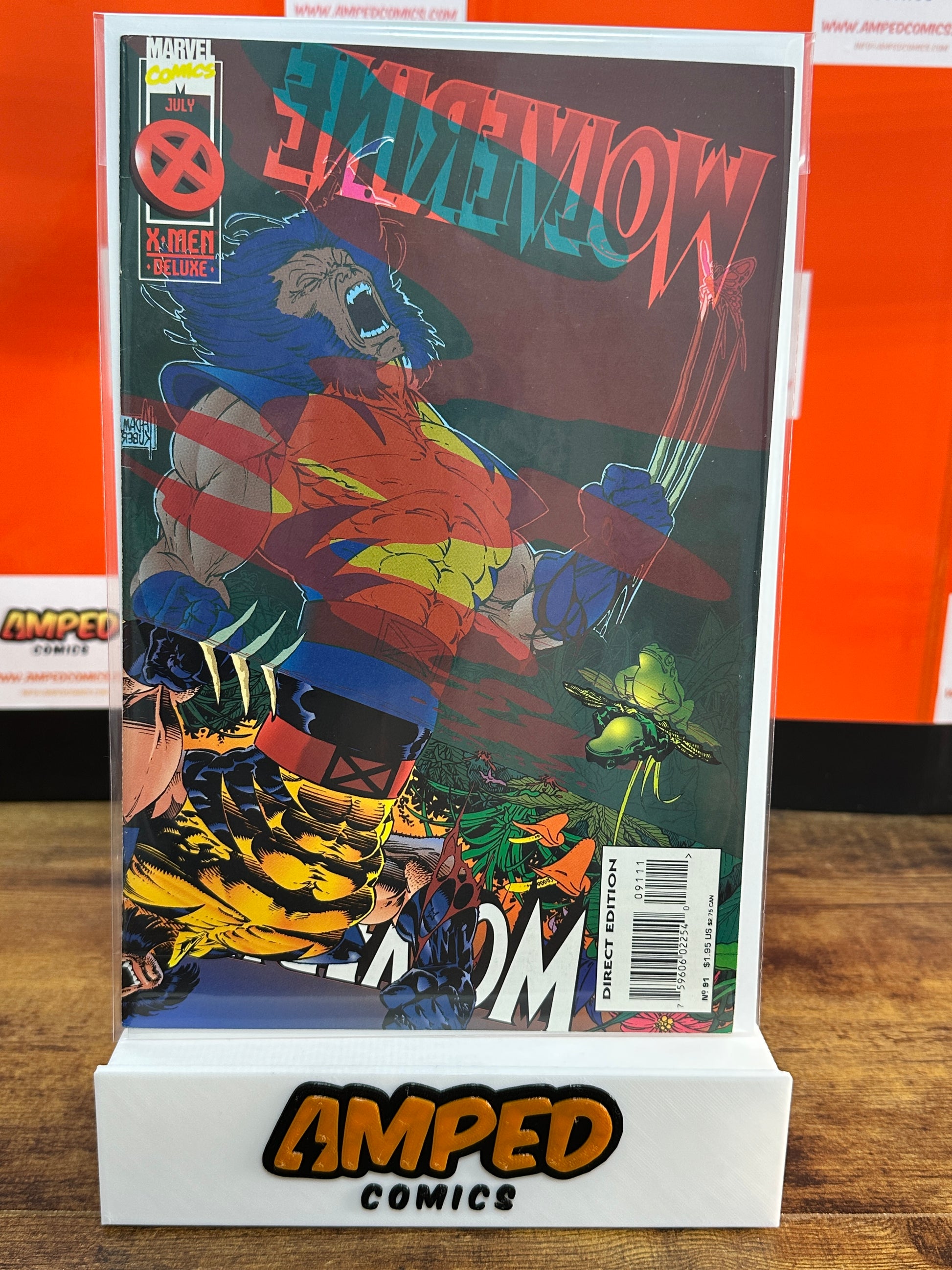 Wolverine 91 Marvel Comics July X-Men Deluxe Direct Edition