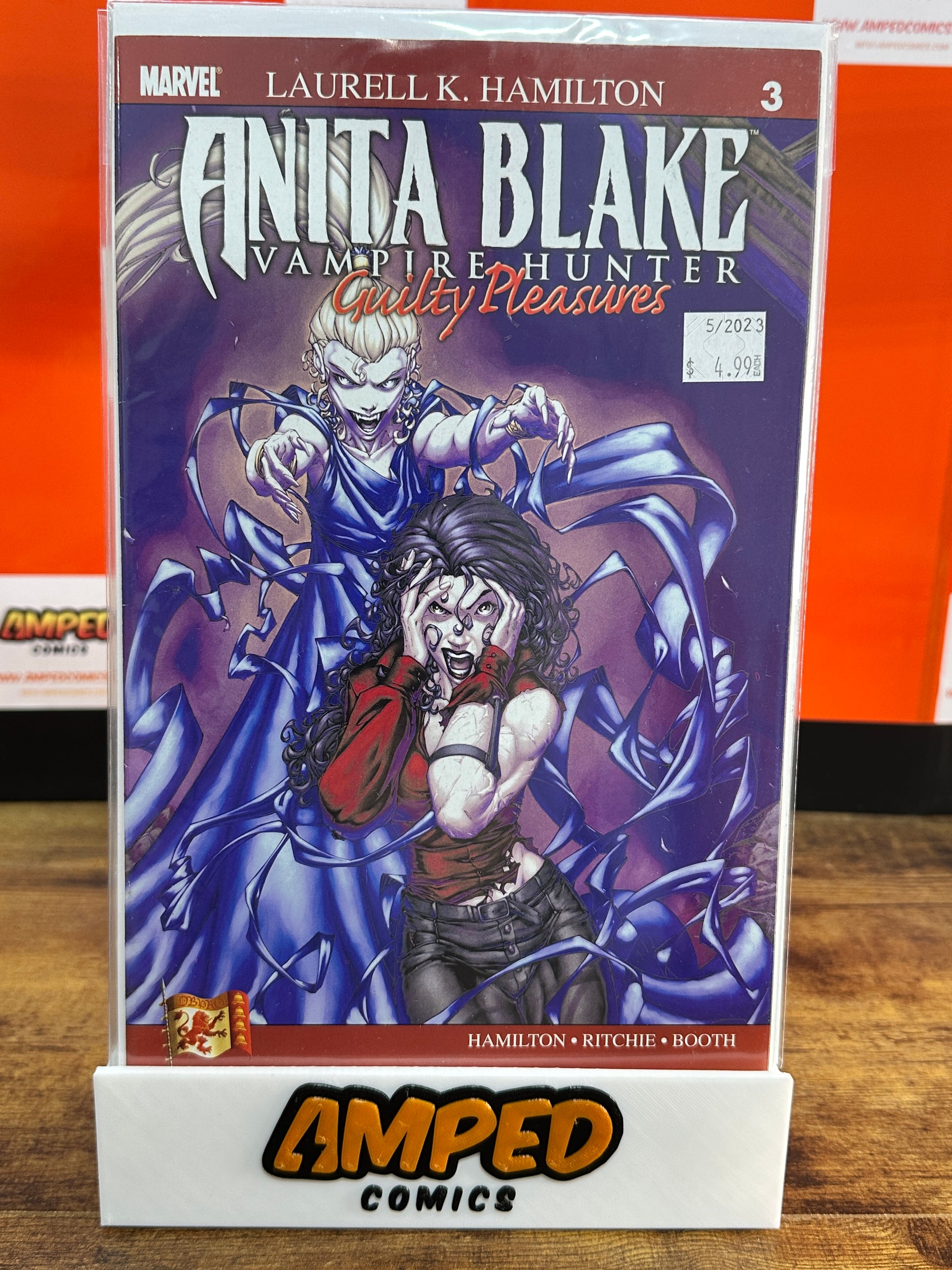 Anita Blake Vampire Hunter 3 Marvel 5/2023 Laurell K. Hamilton