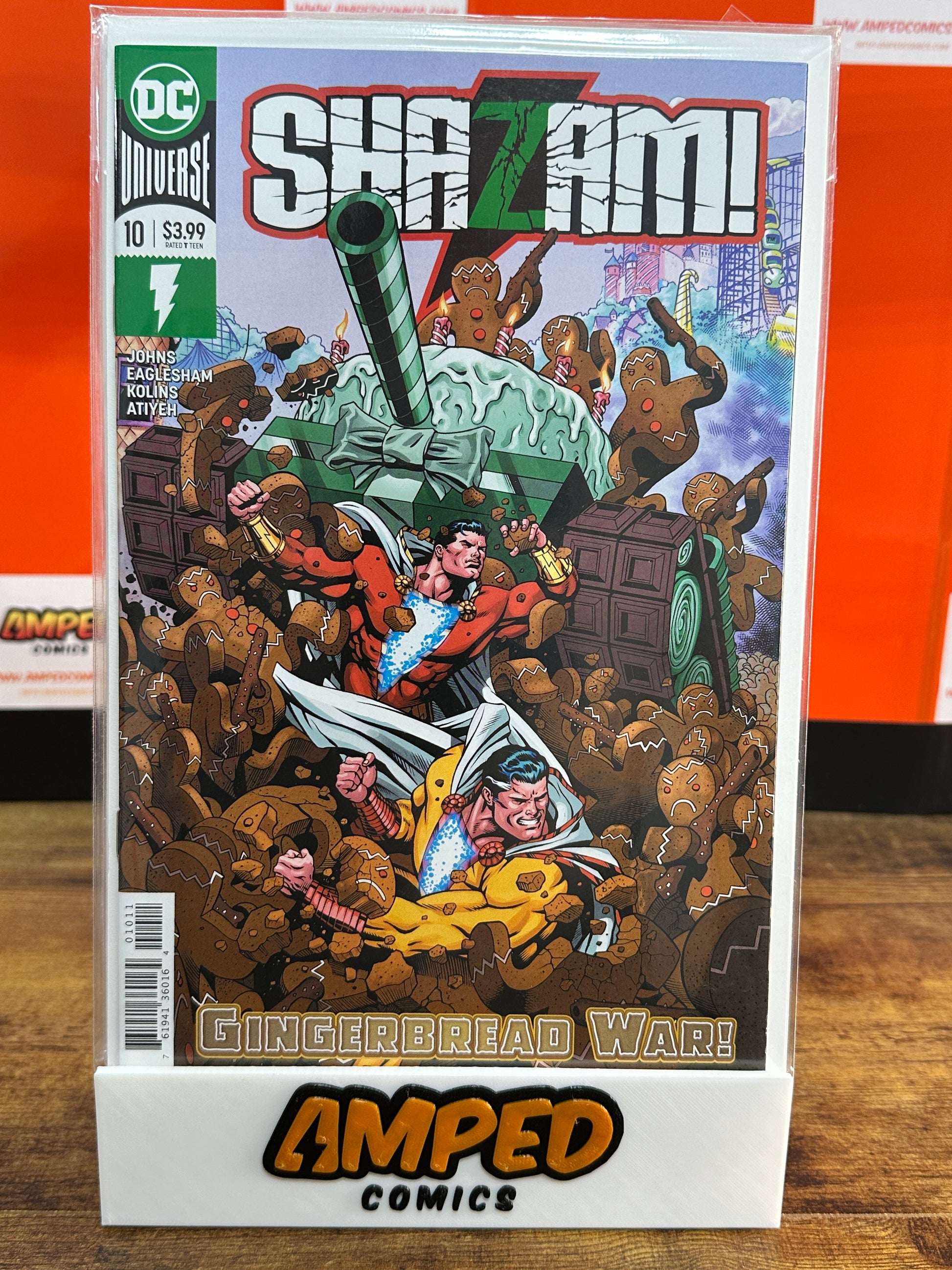 Shazam 10 DC Universe 2019 Gingerbread War Cover