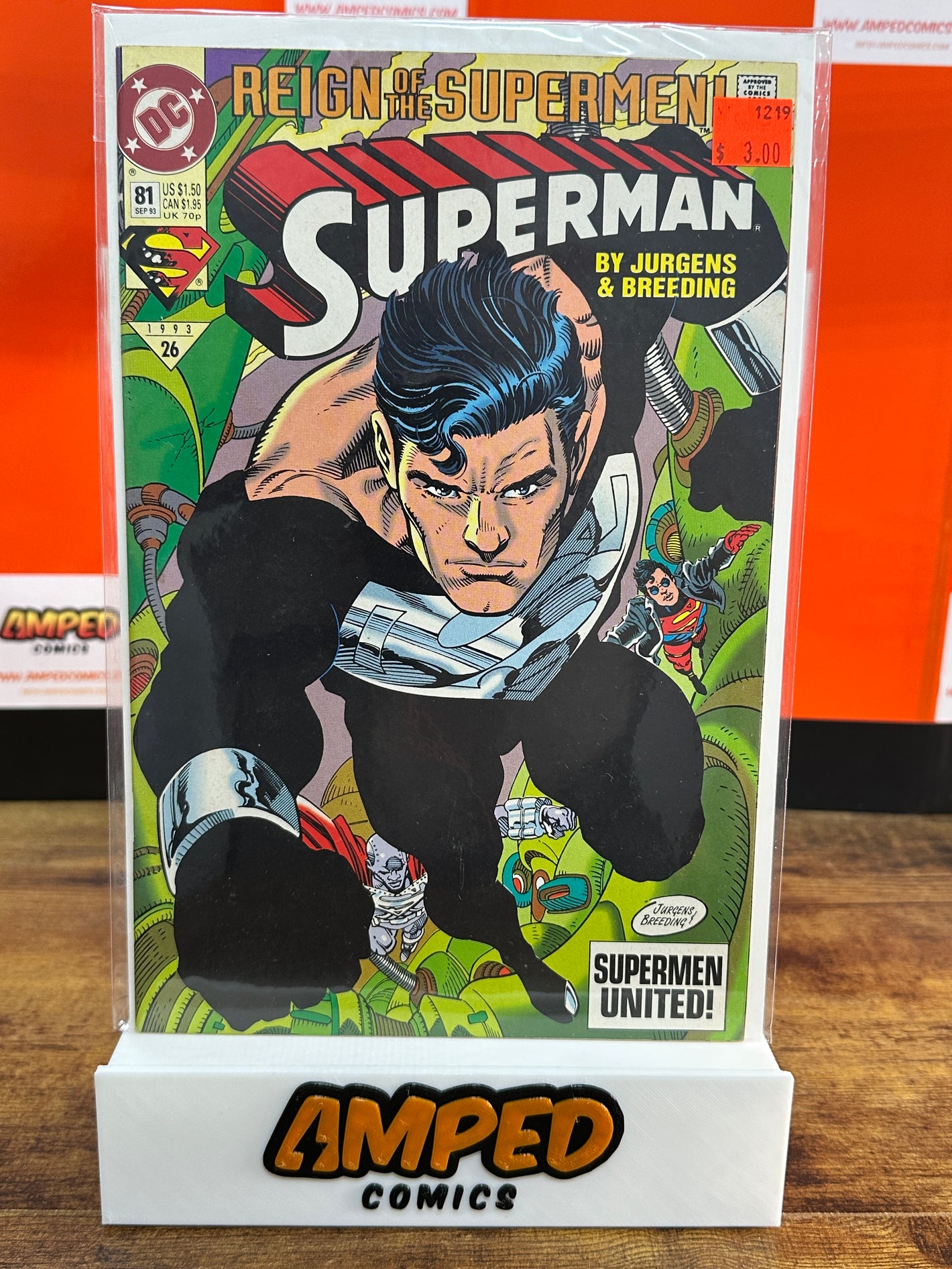 Superman 81 (1993) DC Comics - Reign of the Supermen