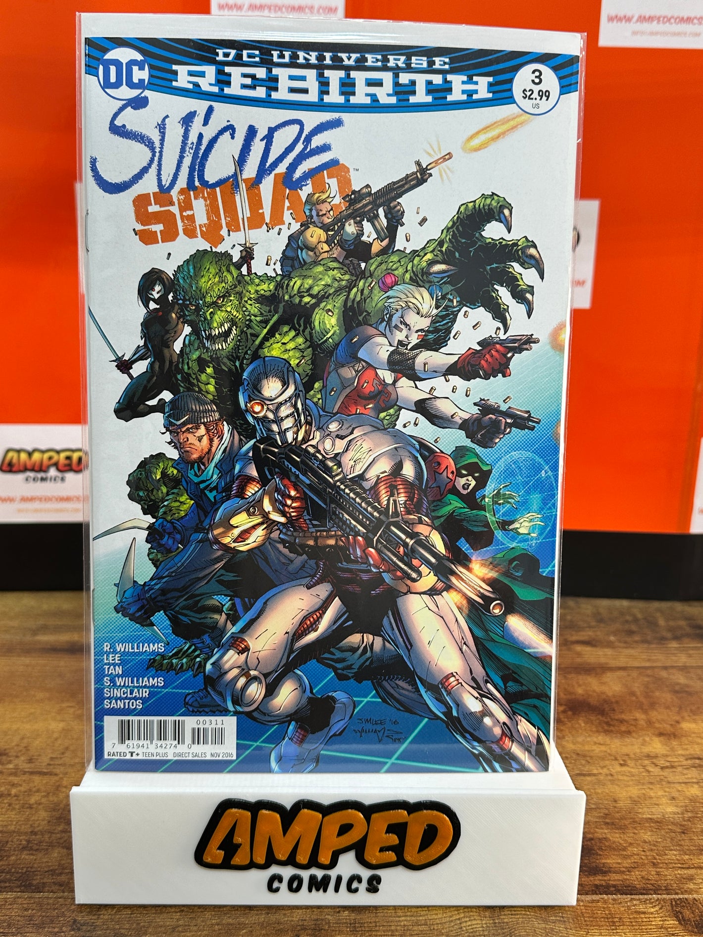 Suicide Squad 3 DC Rebirth (2016) by Williams Lee