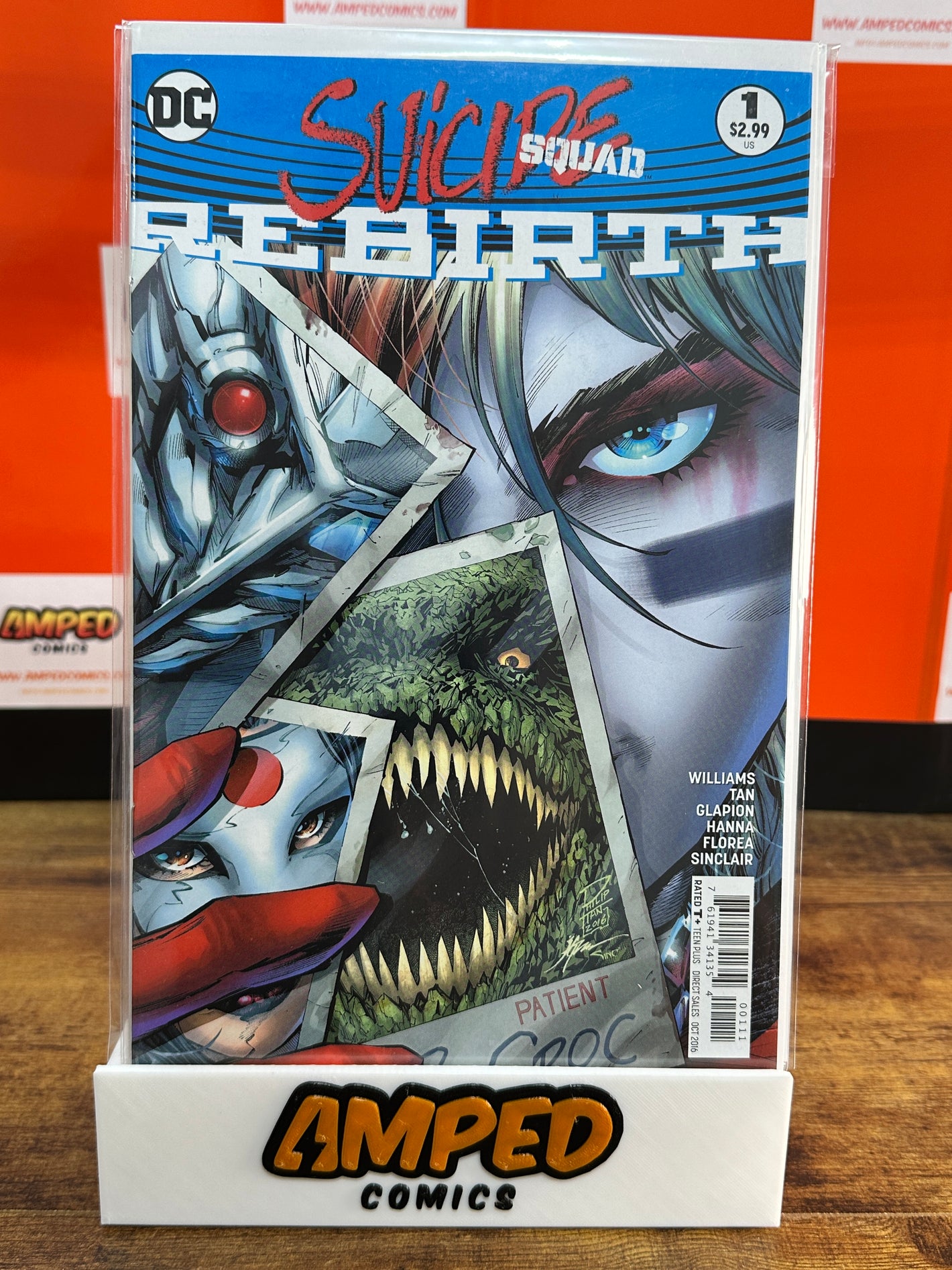 Suicide Squad Rebirth 1 DC Comics 2016