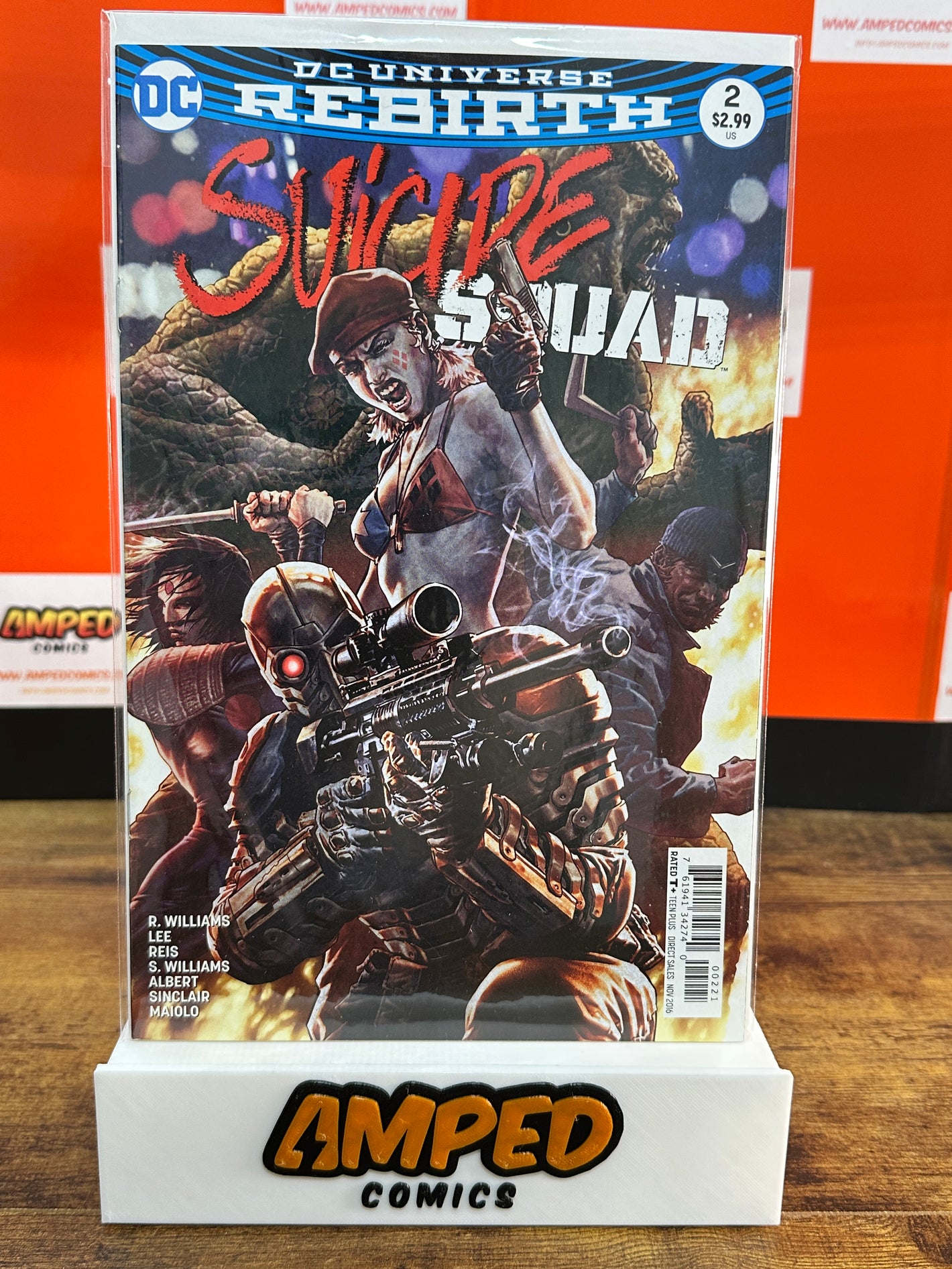 Suicide Squad 2 DC Rebirth 2016