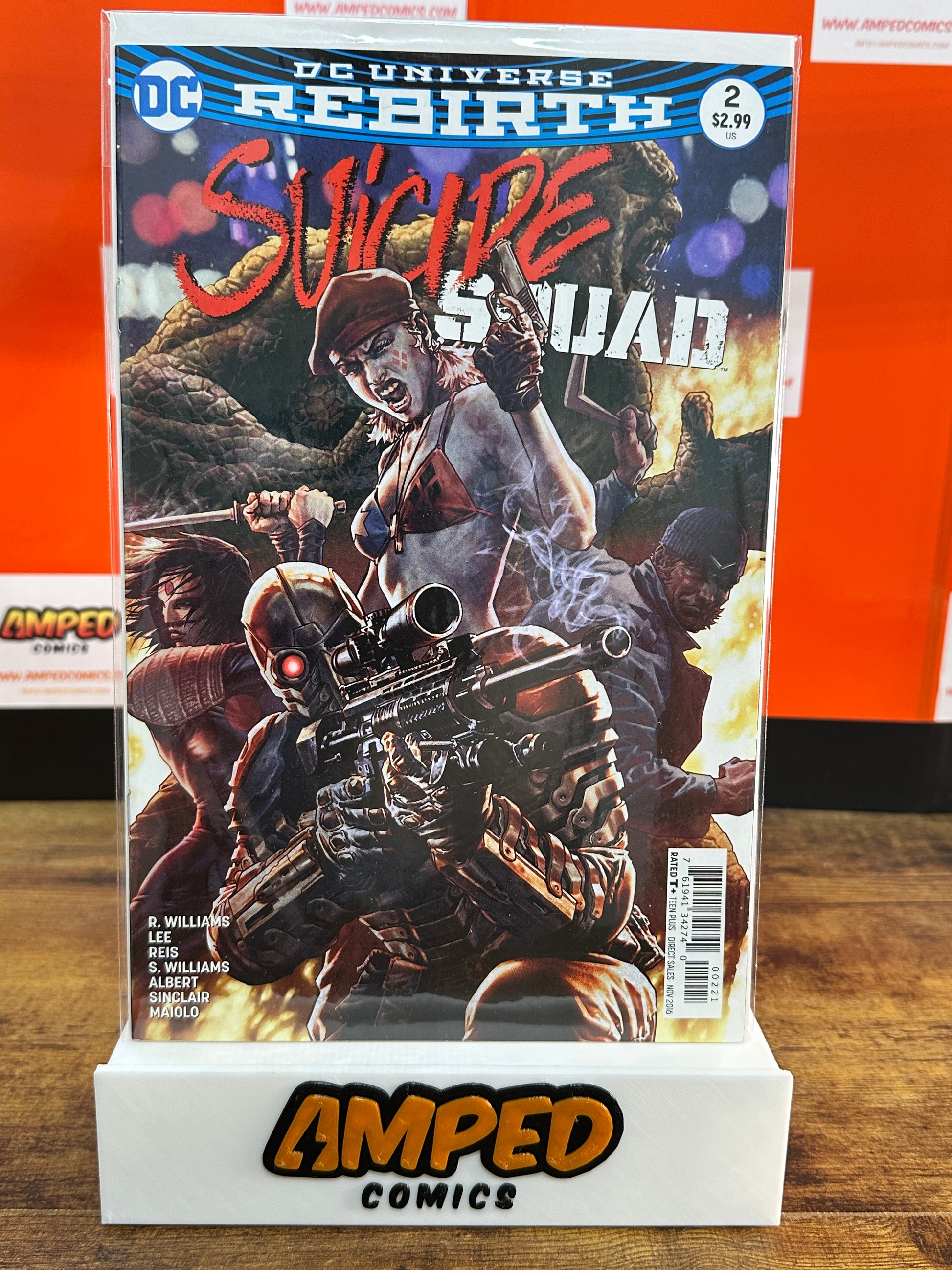Suicide Squad 2 DC Rebirth 2016