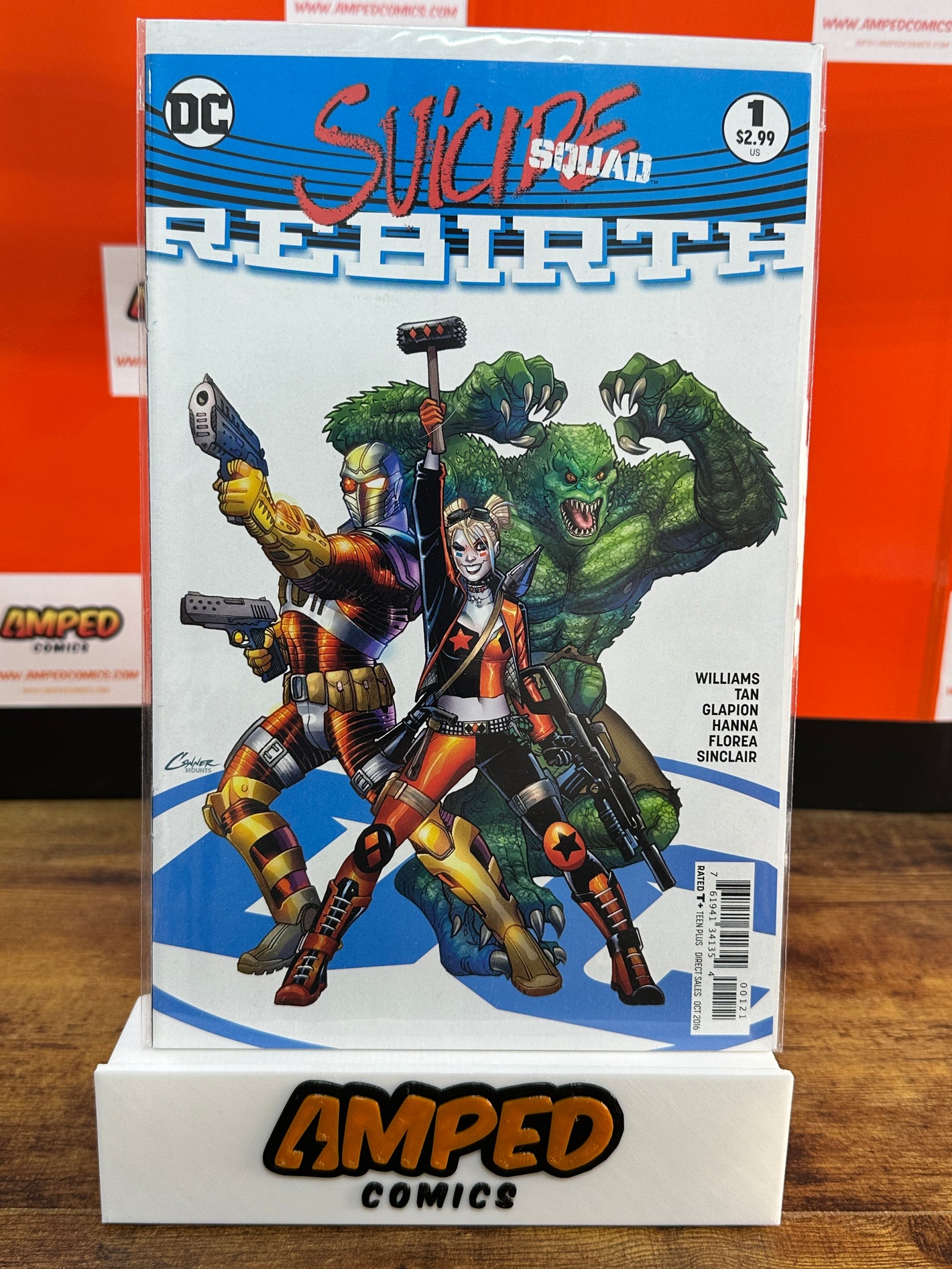 Suicide Squad Rebirth 1 DC Comics 2016