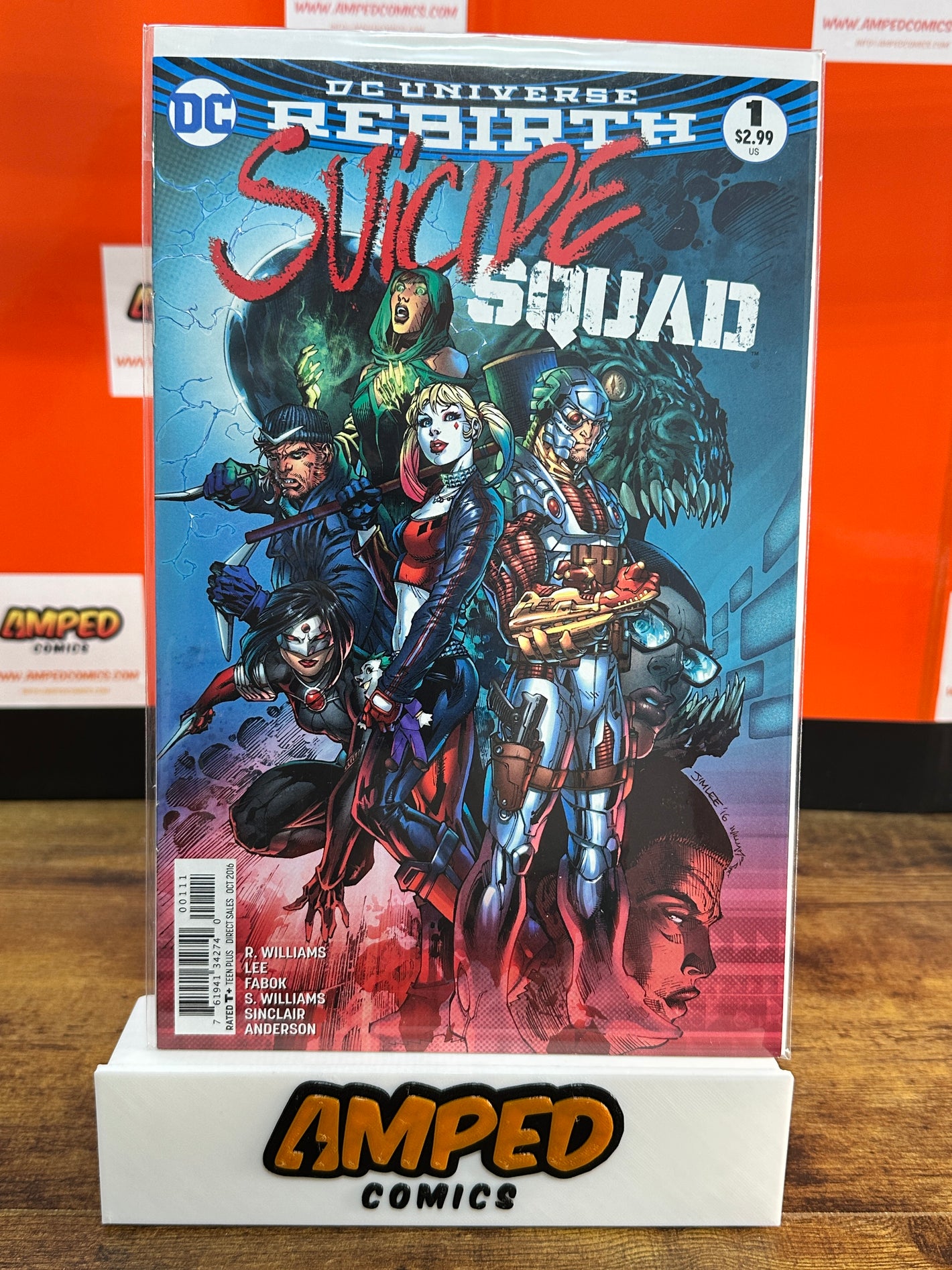 Suicide Squad 1 DC Universe Rebirth 2016