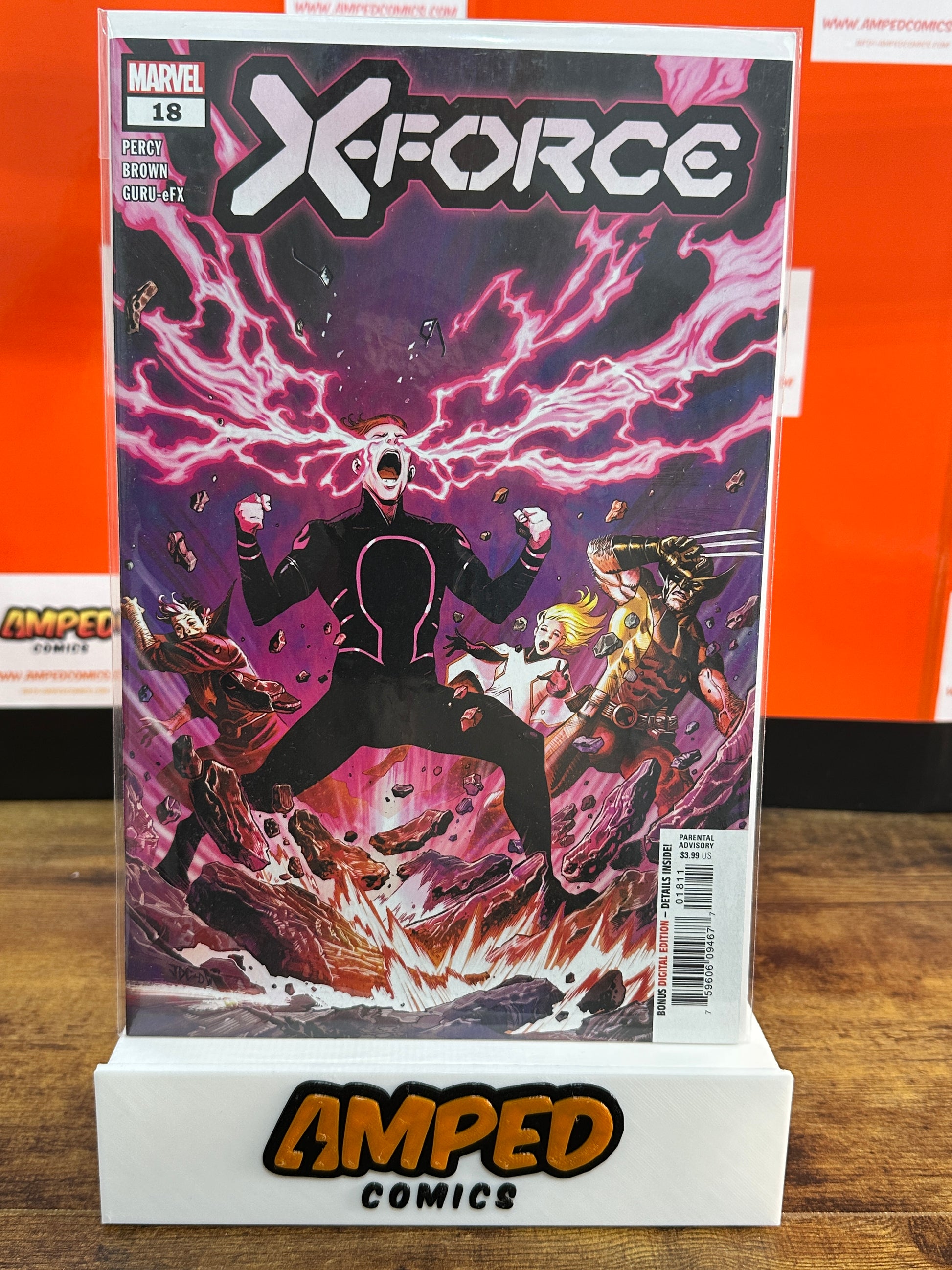 X-Force 18 Marvel Comics 2021 Percy Brown Guru-eFX
