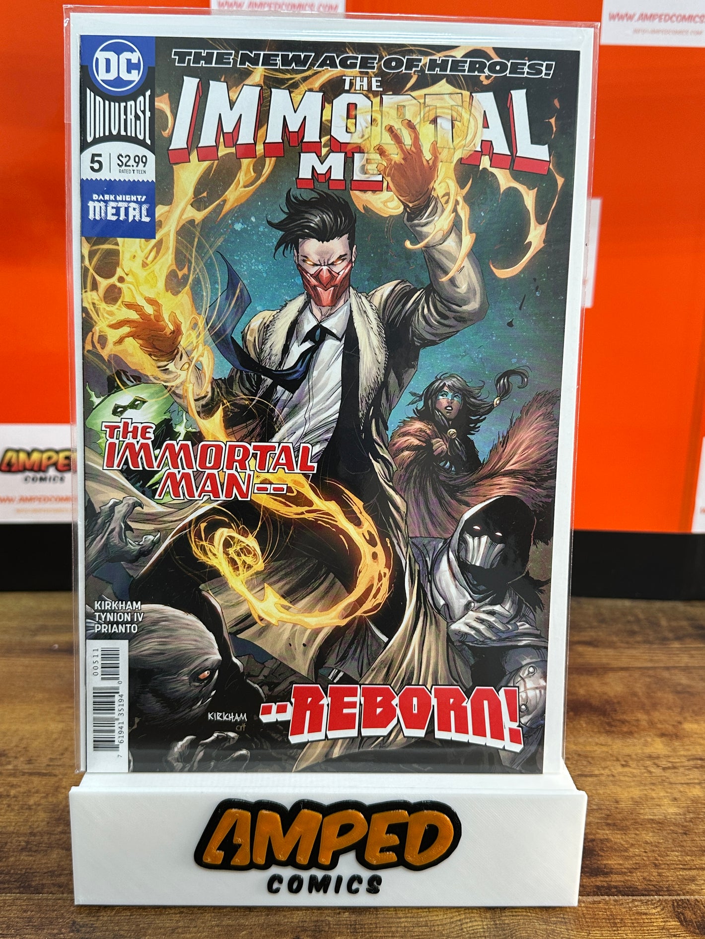 The Immortal Men 5 DC Comics 2018 Dark Nights Metal Tie-In