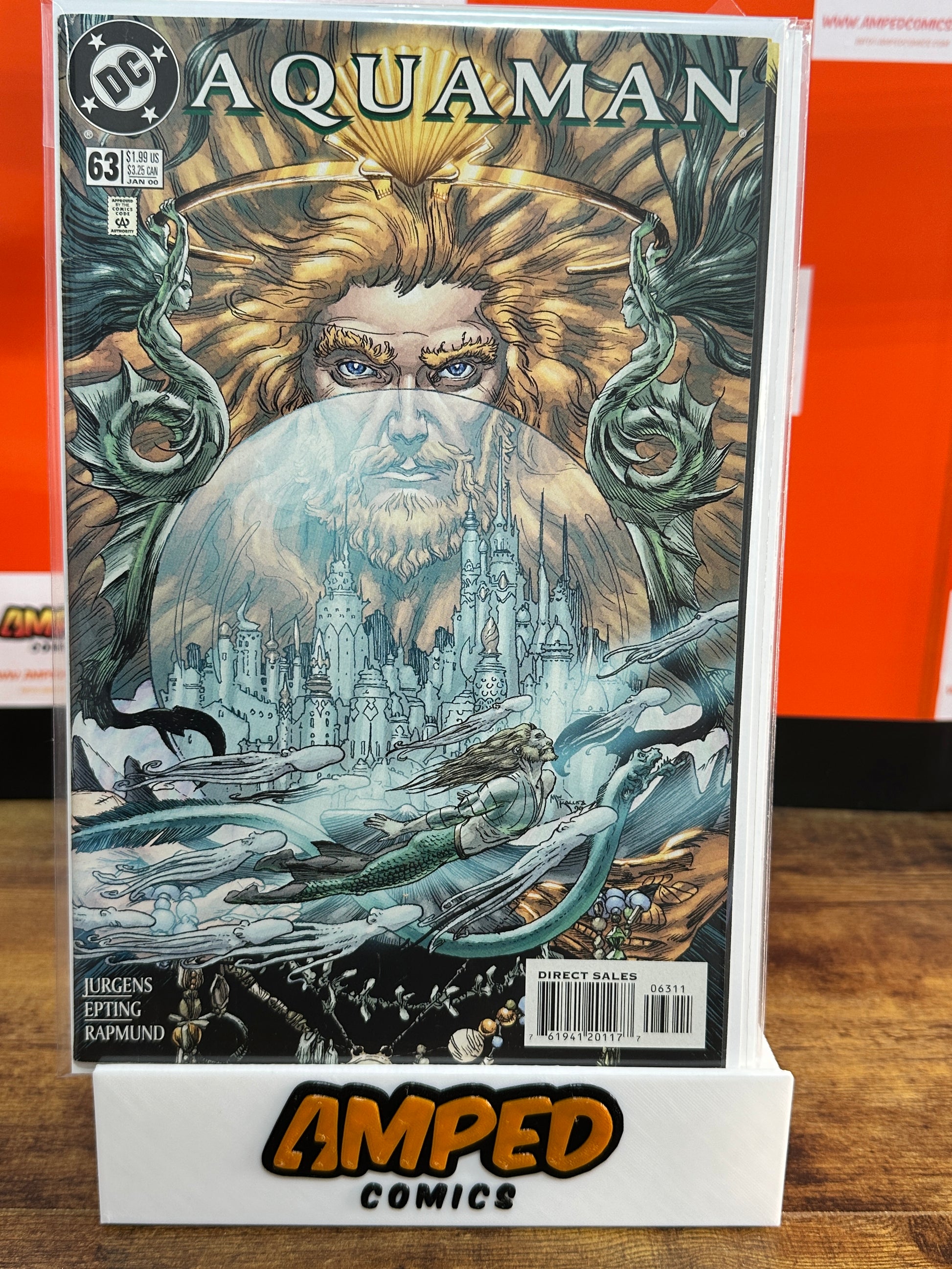Aquaman 63 DC Comics Jan 2000 Jurgens Epting Rappmund