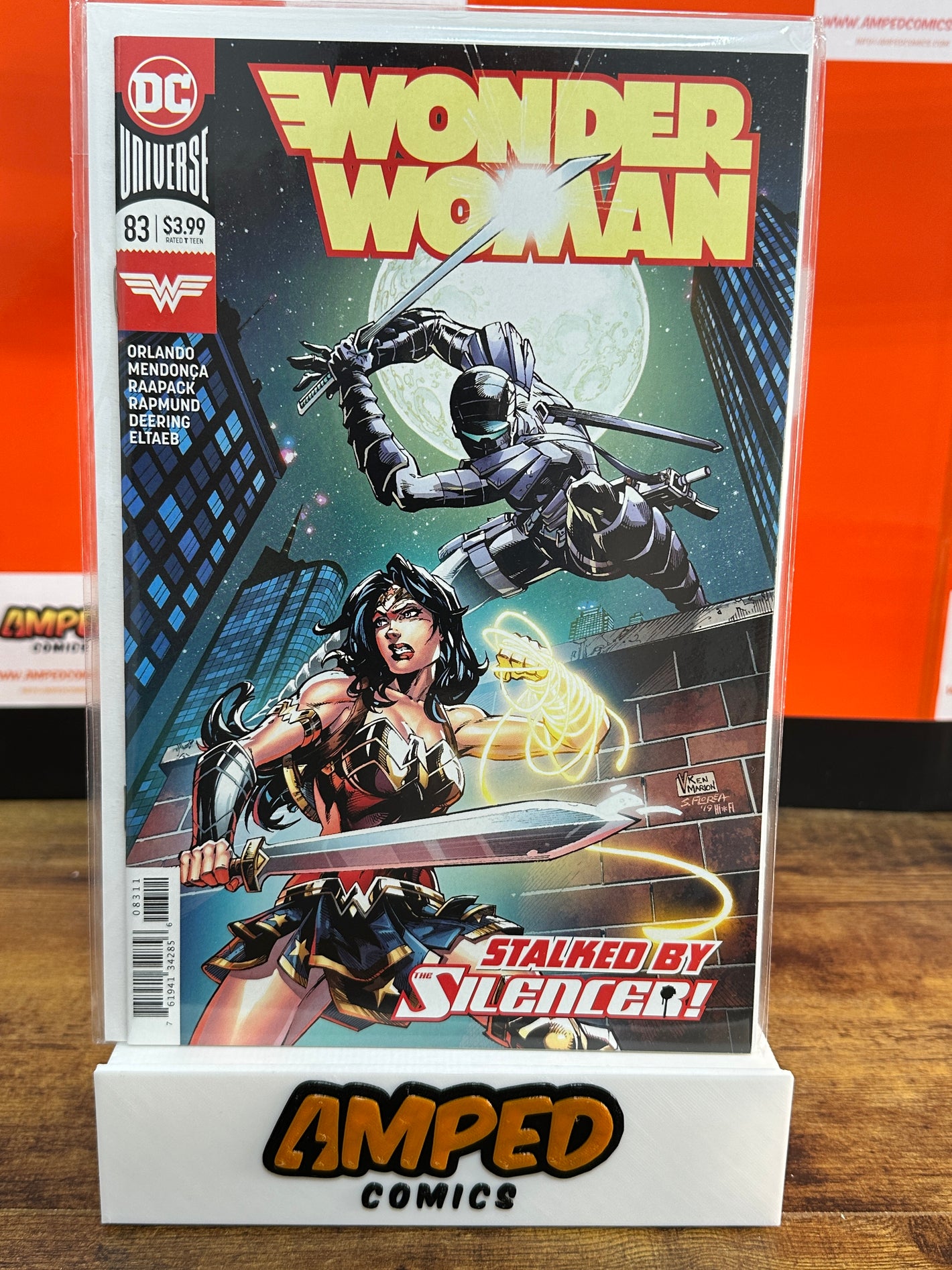 Wonder Woman 83 DC Universe 2019 Stalked by the Silence