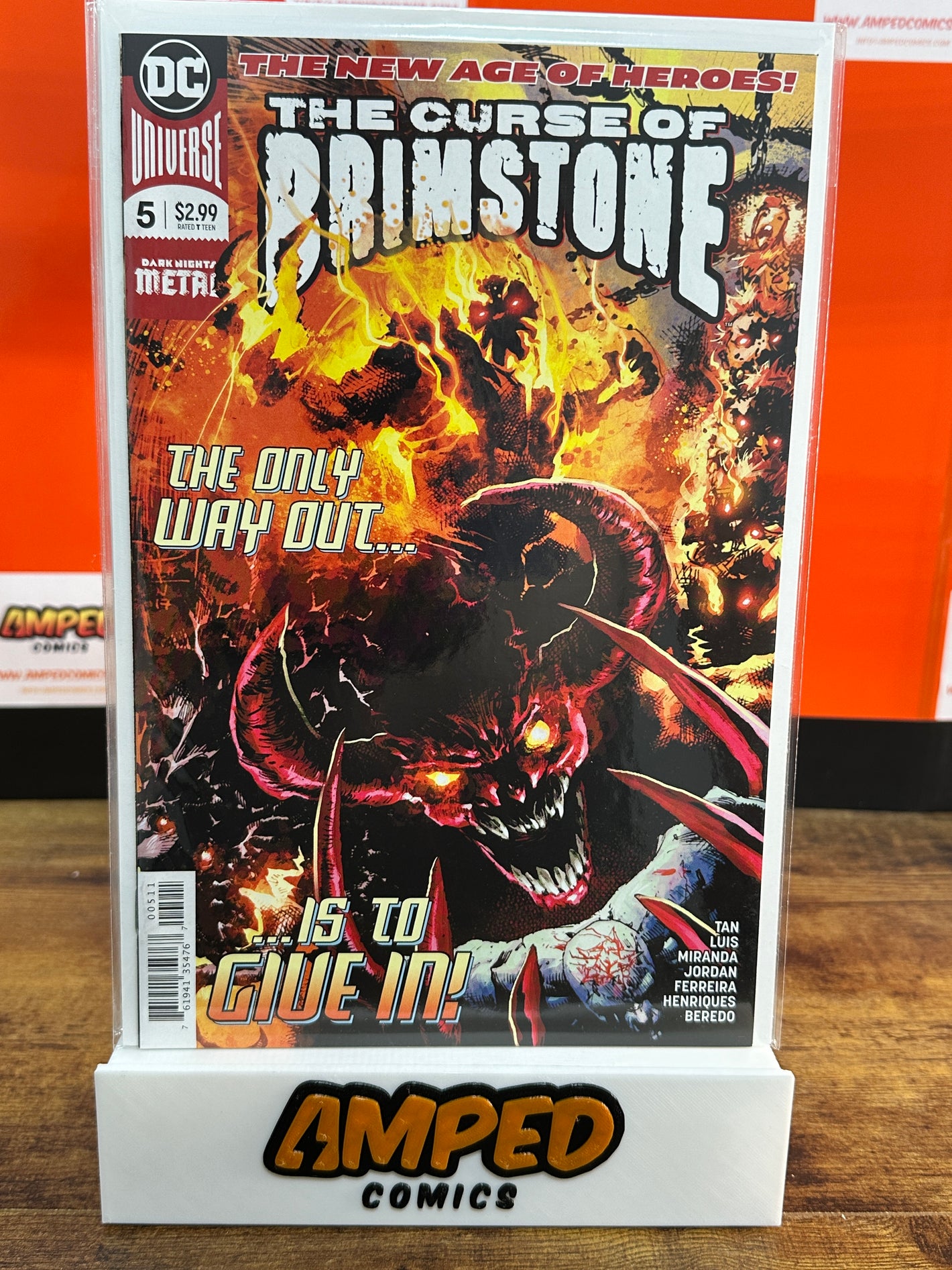 The Curse of Brimstone 5 DC Comics 2018 Dark Nights Metal