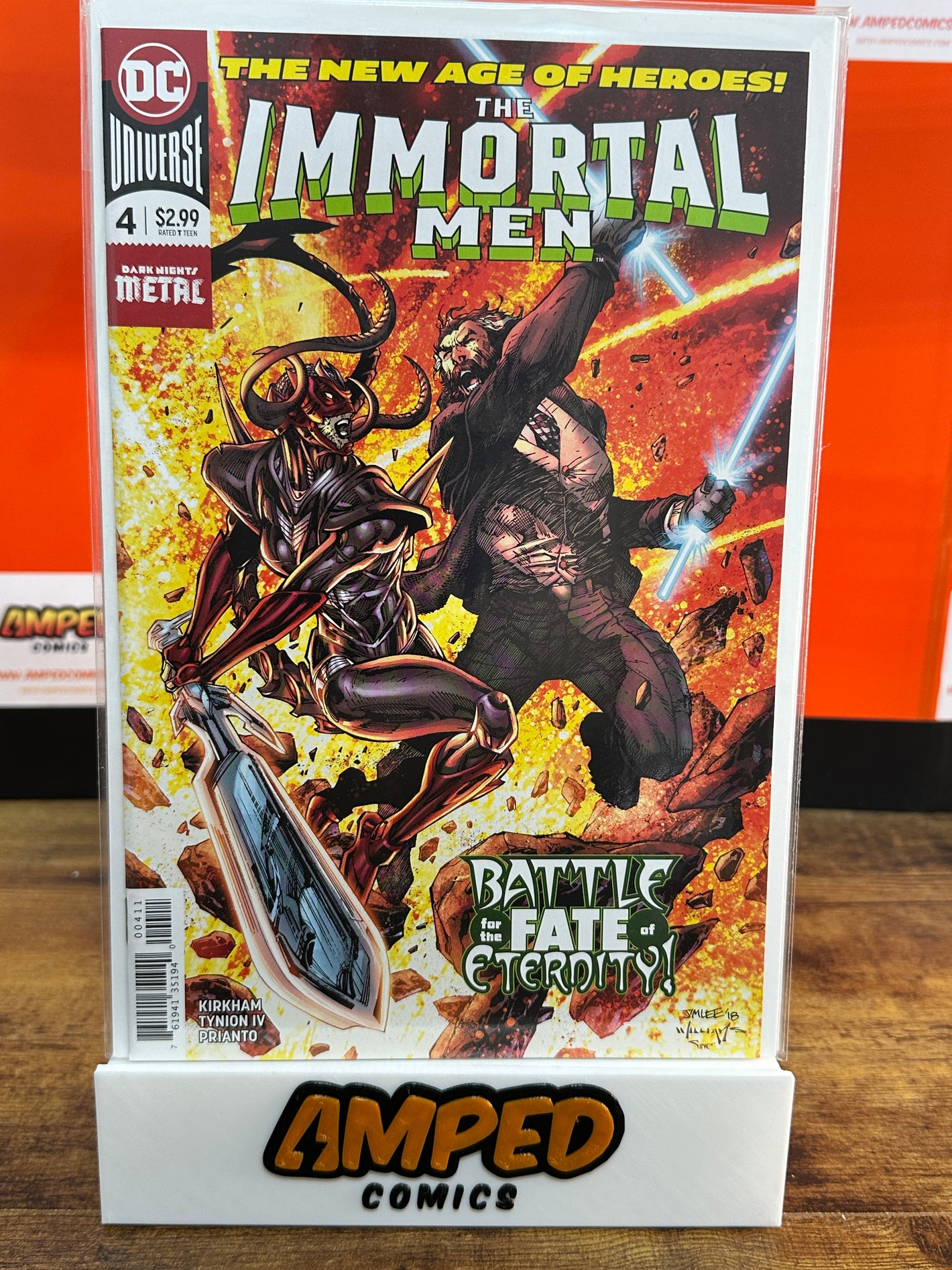 The Immortal Men 4 (2018) DC Comics - Dark Nights Metal Tie-In