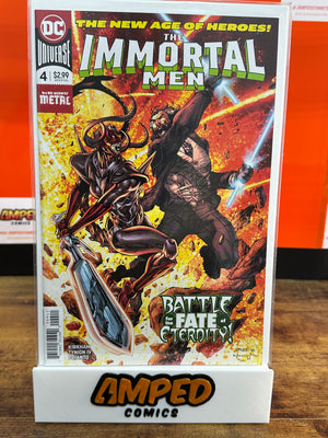 The Immortal Men 4 (2018) DC Comics - Dark Nights Metal Tie-In