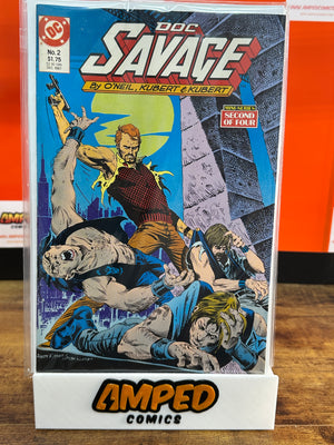 Doc Savage 2 (Dec 1987) DC Comics Mini-Series 2 of 4