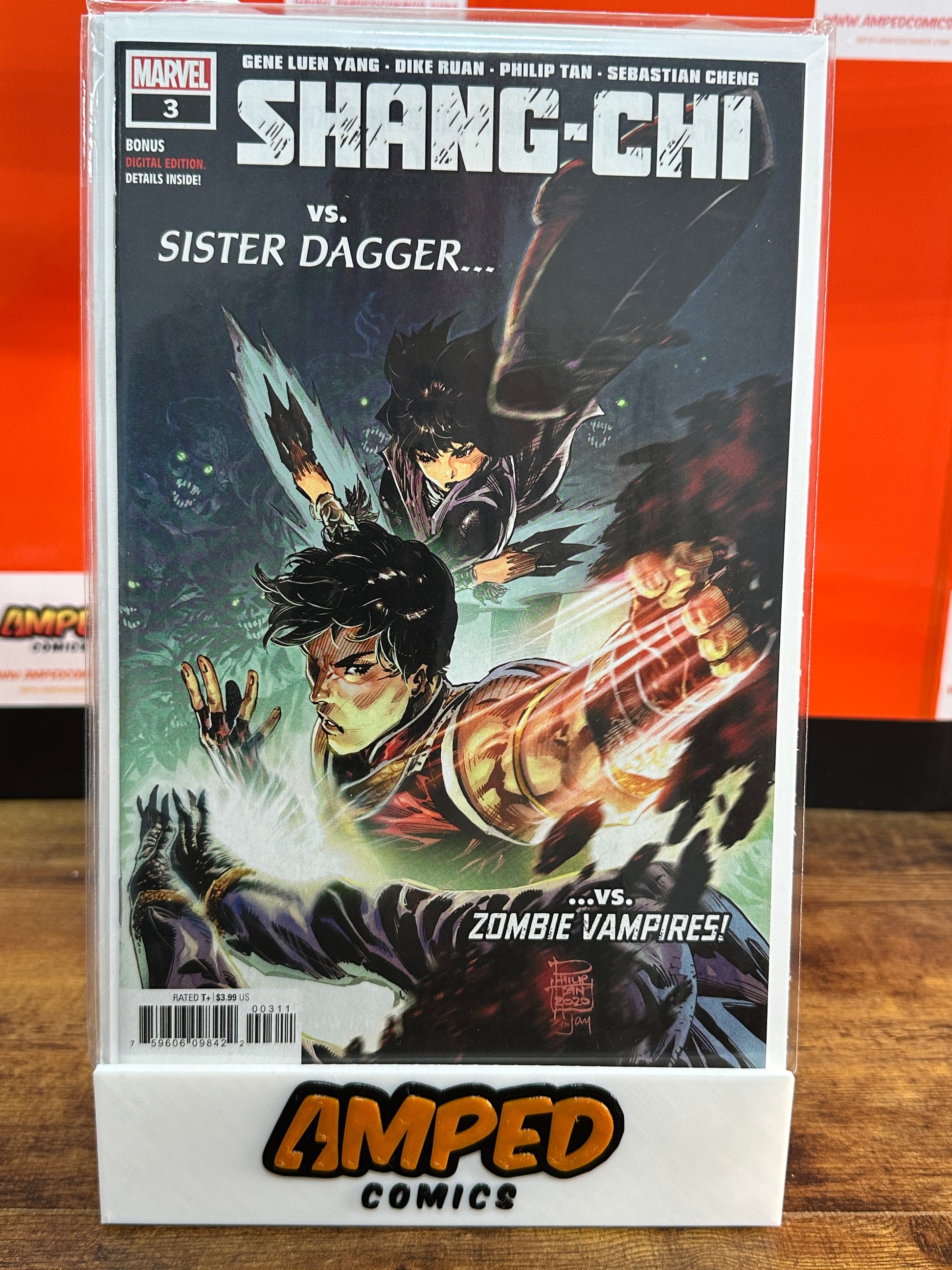 Shang-Chi 3 Marvel 2021 Gene Luen Yang vs Sister Dagger Zombies