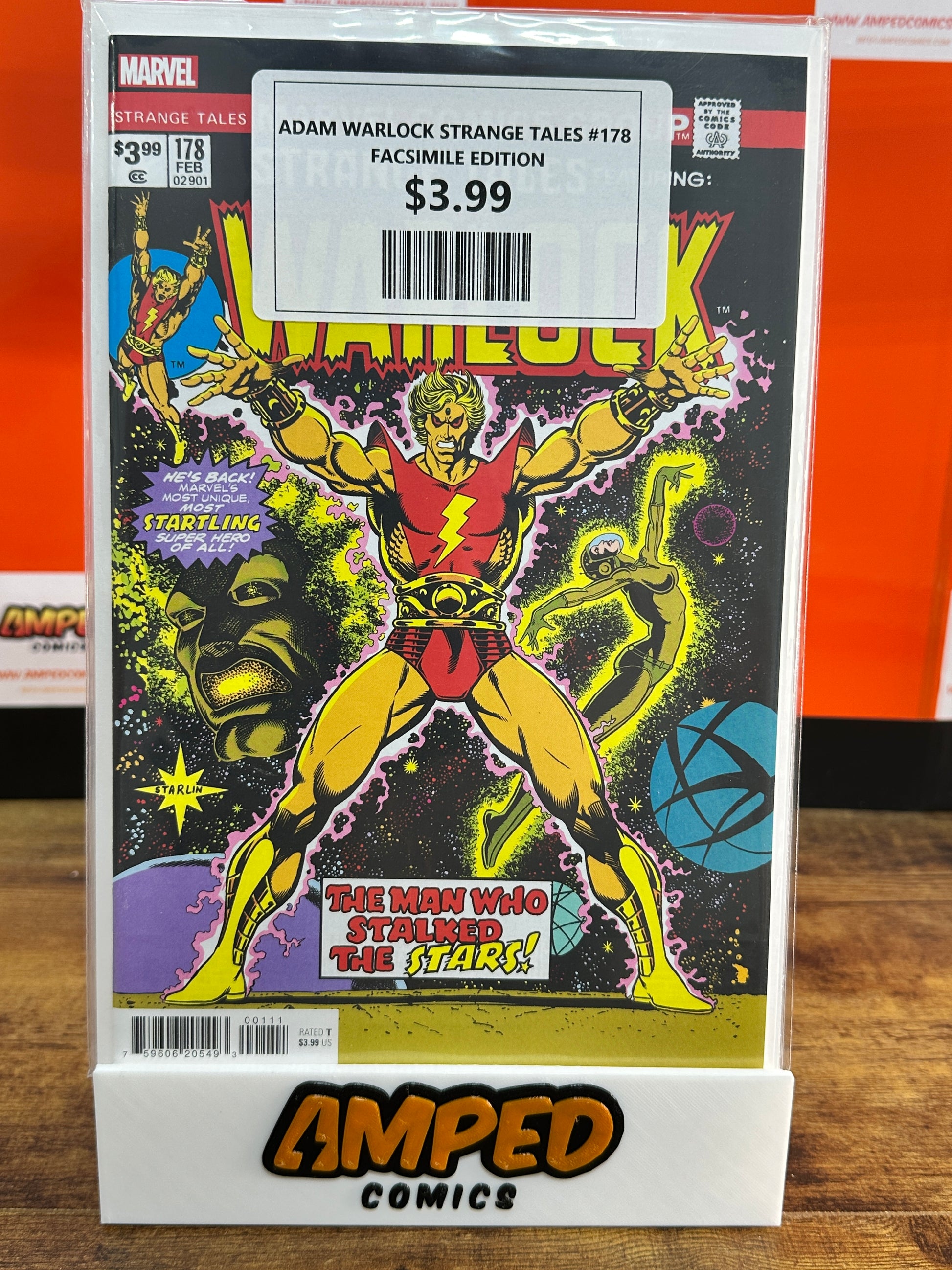 Adam Warlock Strange Tales 178 Facsimile Edition Marvel 2023