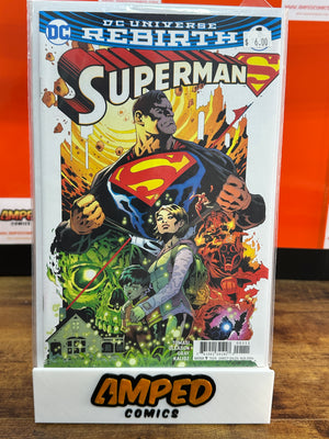 Superman 1 DC Universe Rebirth (2016) Tomasi Gleason