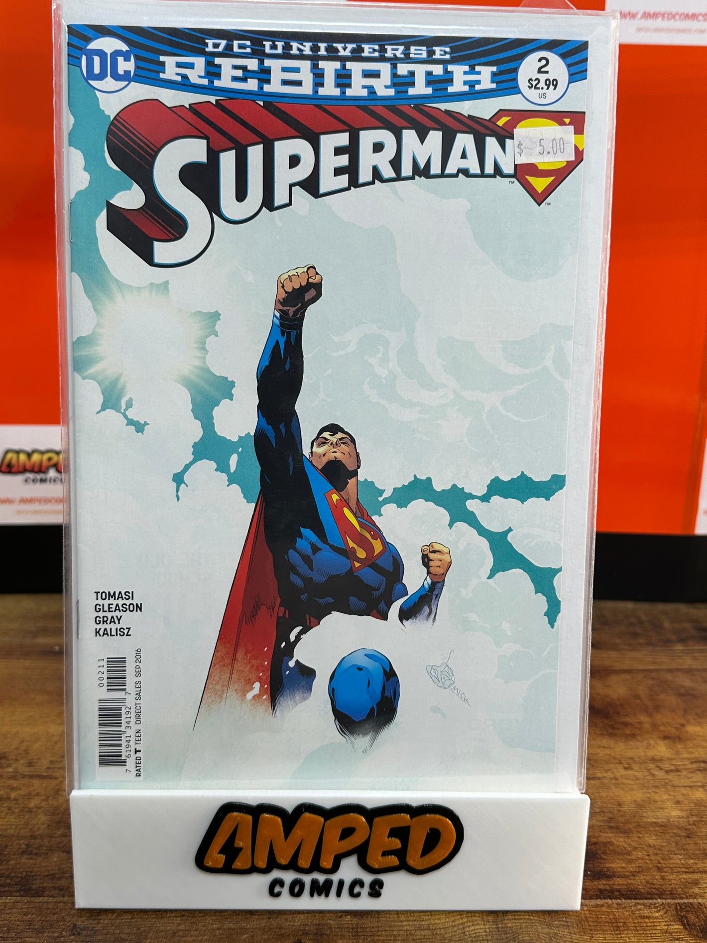 Superman 2 DC Rebirth 2016 Tomasi Gleason Gray Kalisz