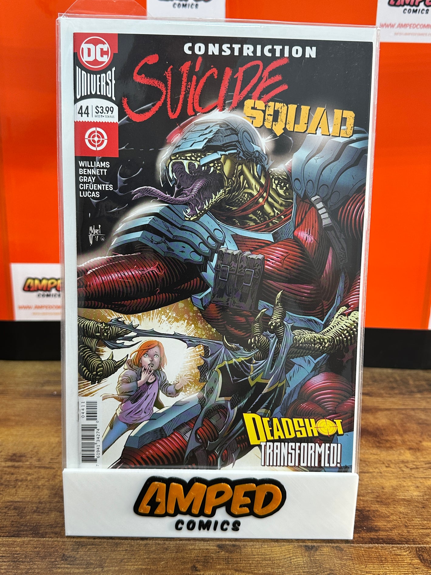 Suicide Squad 44 DC Comics Constriction Deadshot Transformed