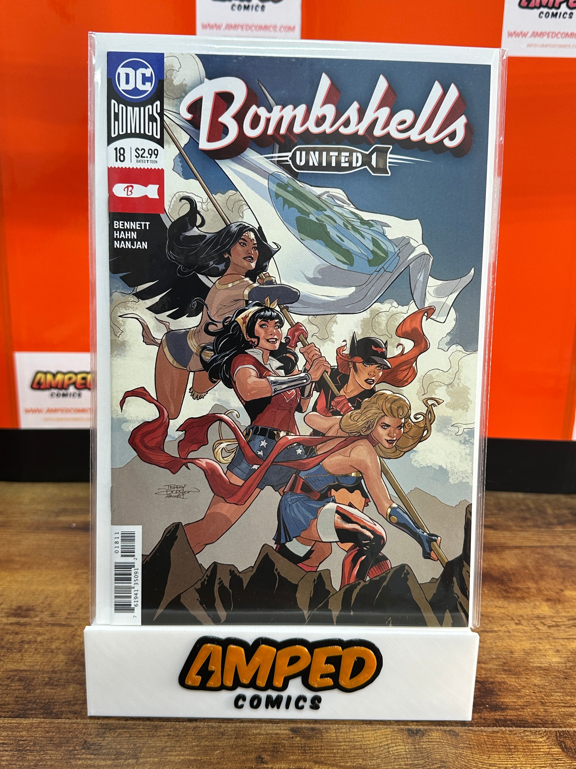 Bombshells United 18 DC Comics 2018