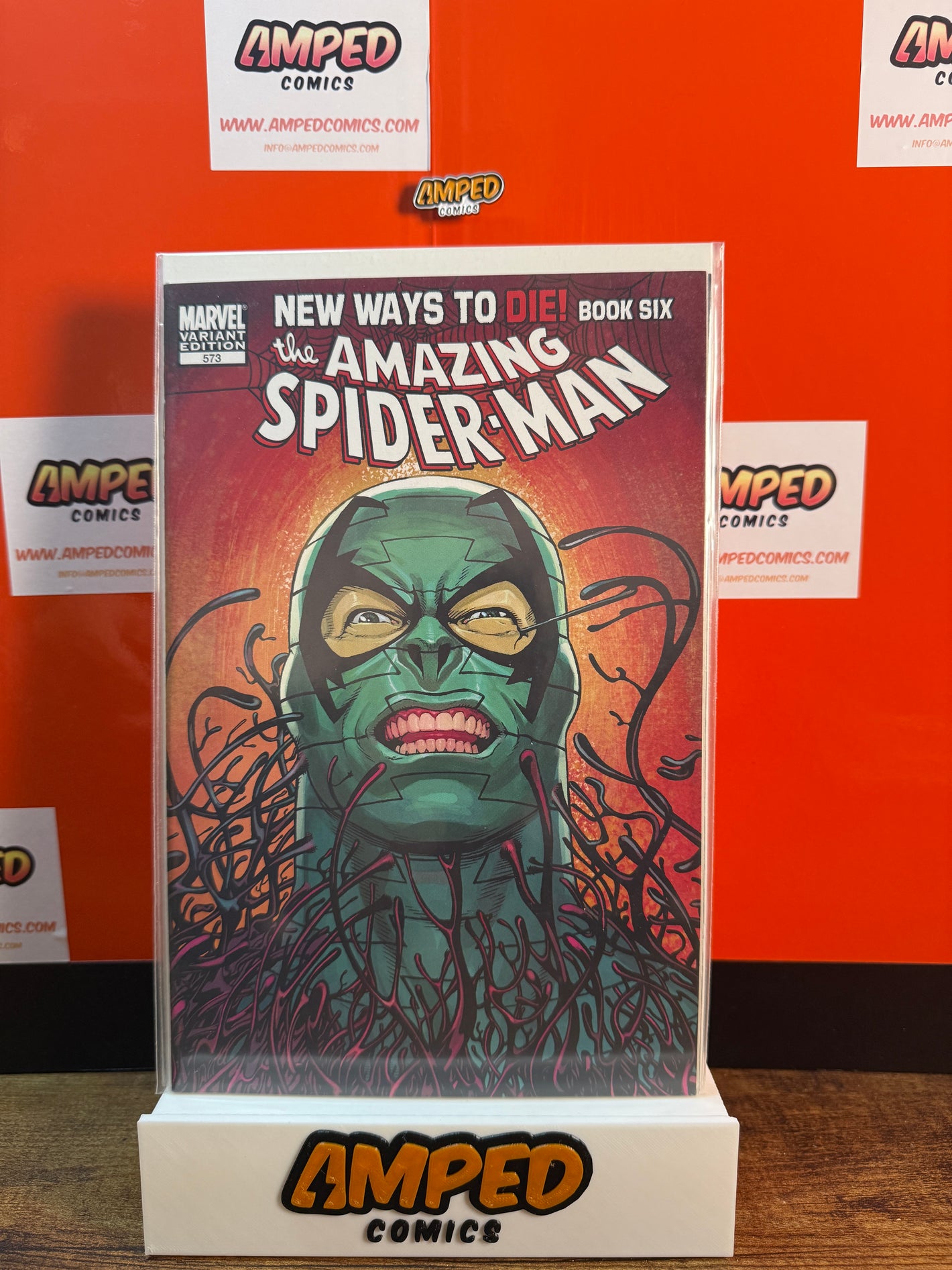 Amazing Spider-Man 573 Marvel Variant Edition New Ways to Die