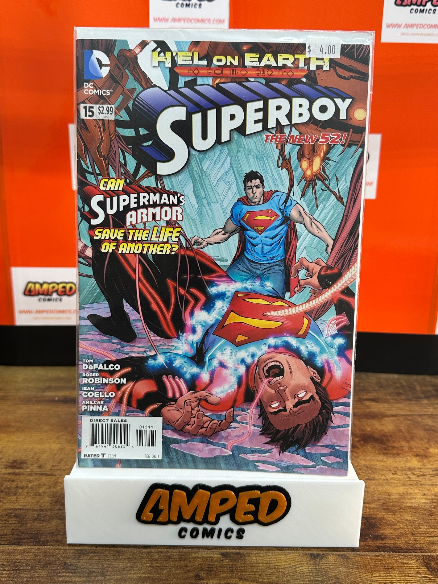 Superboy 15 (2013) DC Comics The New 52 Hel on Earth