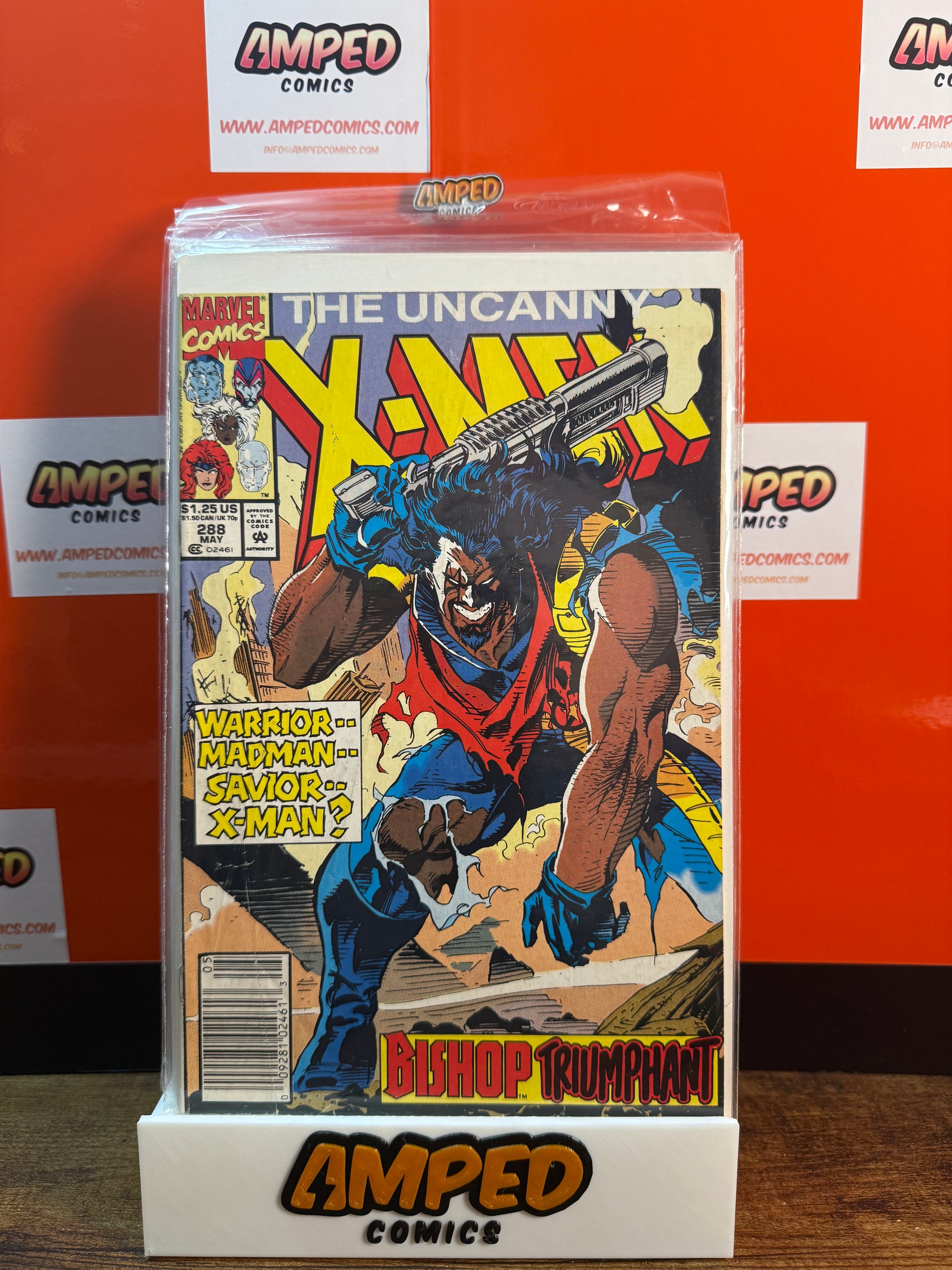 The Uncanny X-Men 288 Marvel Comics May 1992 Bishop Triumphant
