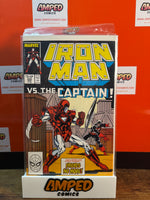 Iron Man 228 Marvel Comics March 1988 Vs. The Captain