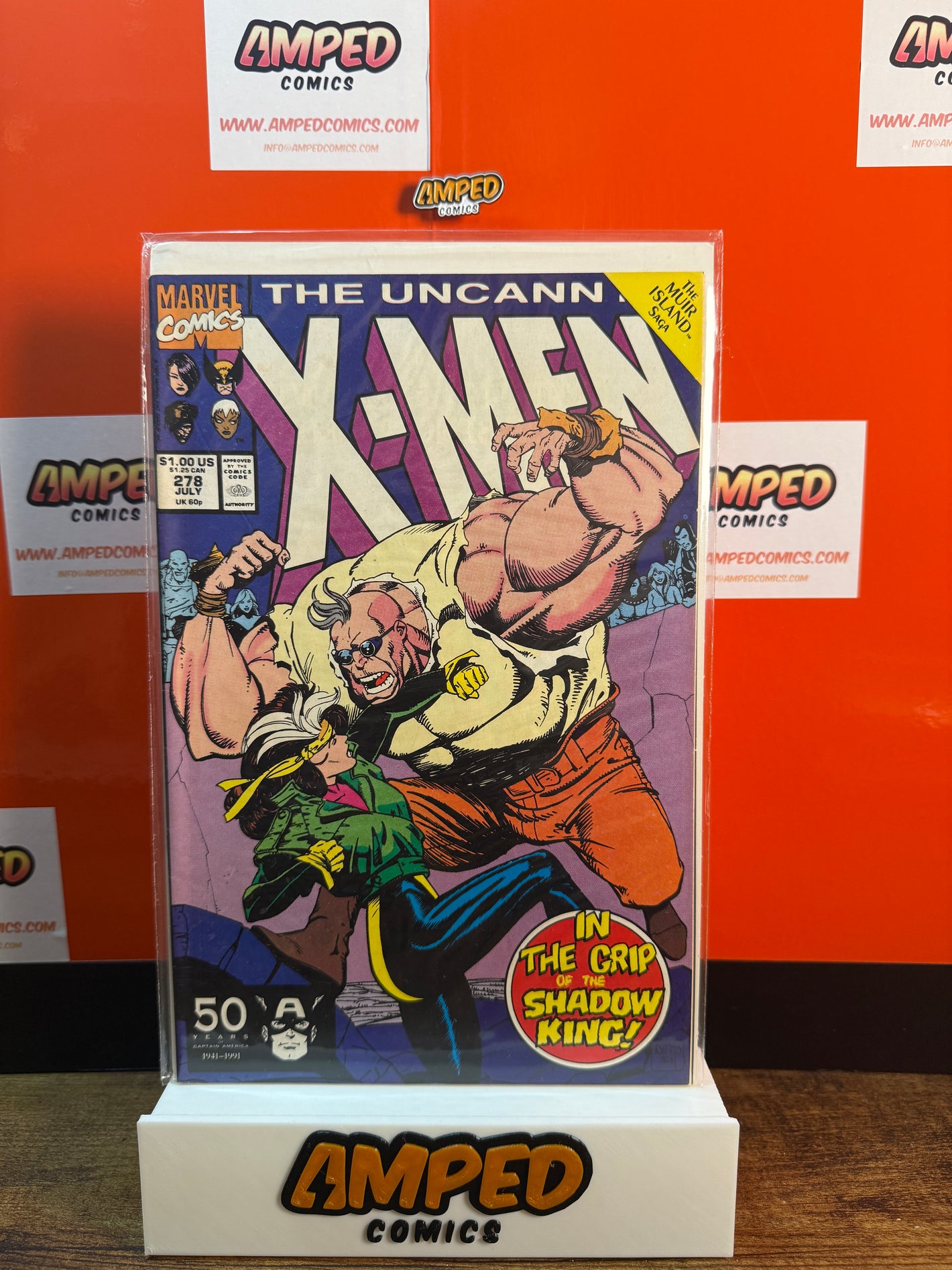 The Uncanny X-Men 278 Marvel Comics July 1991 Shadow King