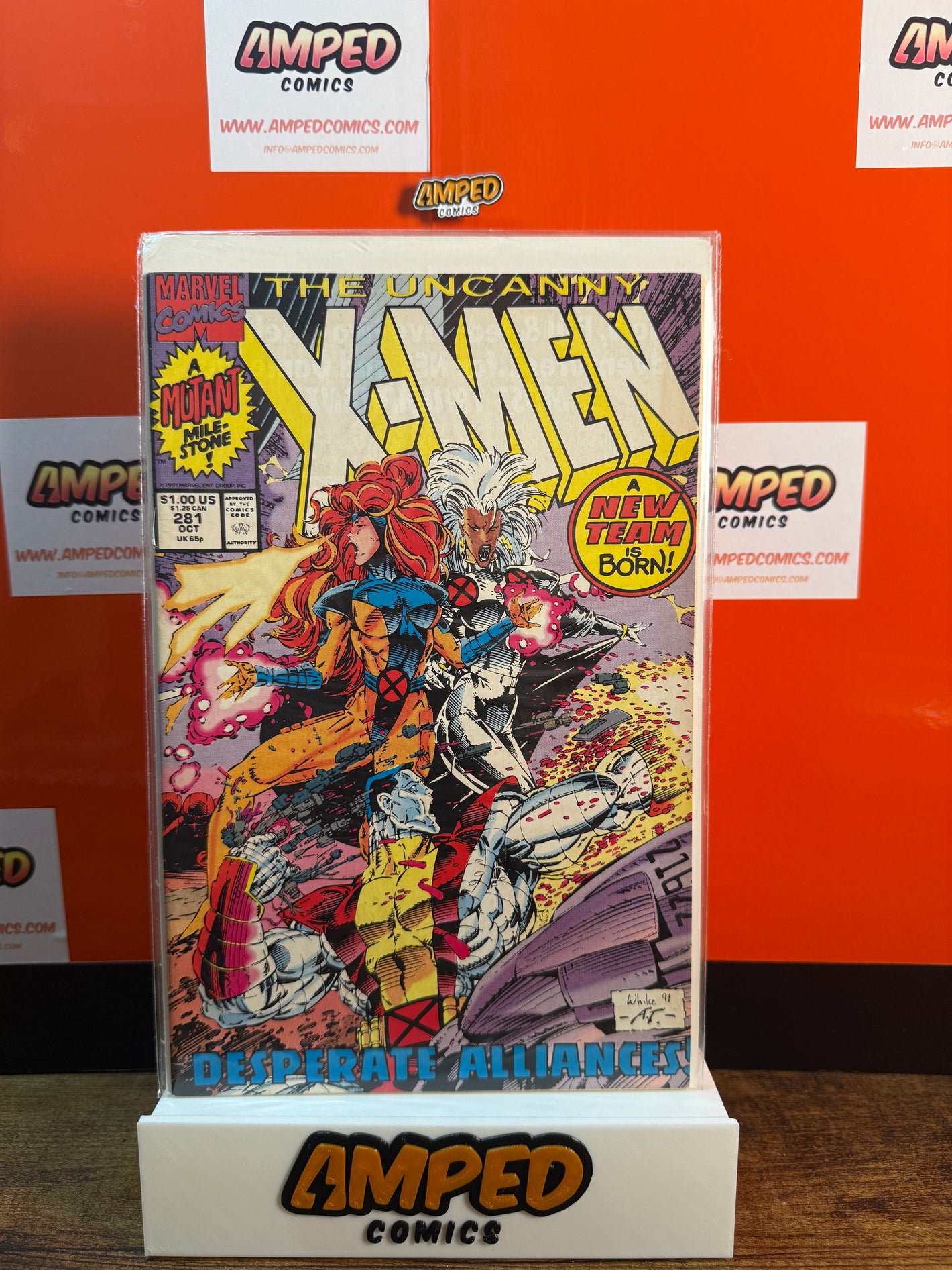 Uncanny X-Men 281 Marvel Comics Oct 1991 New Team Born