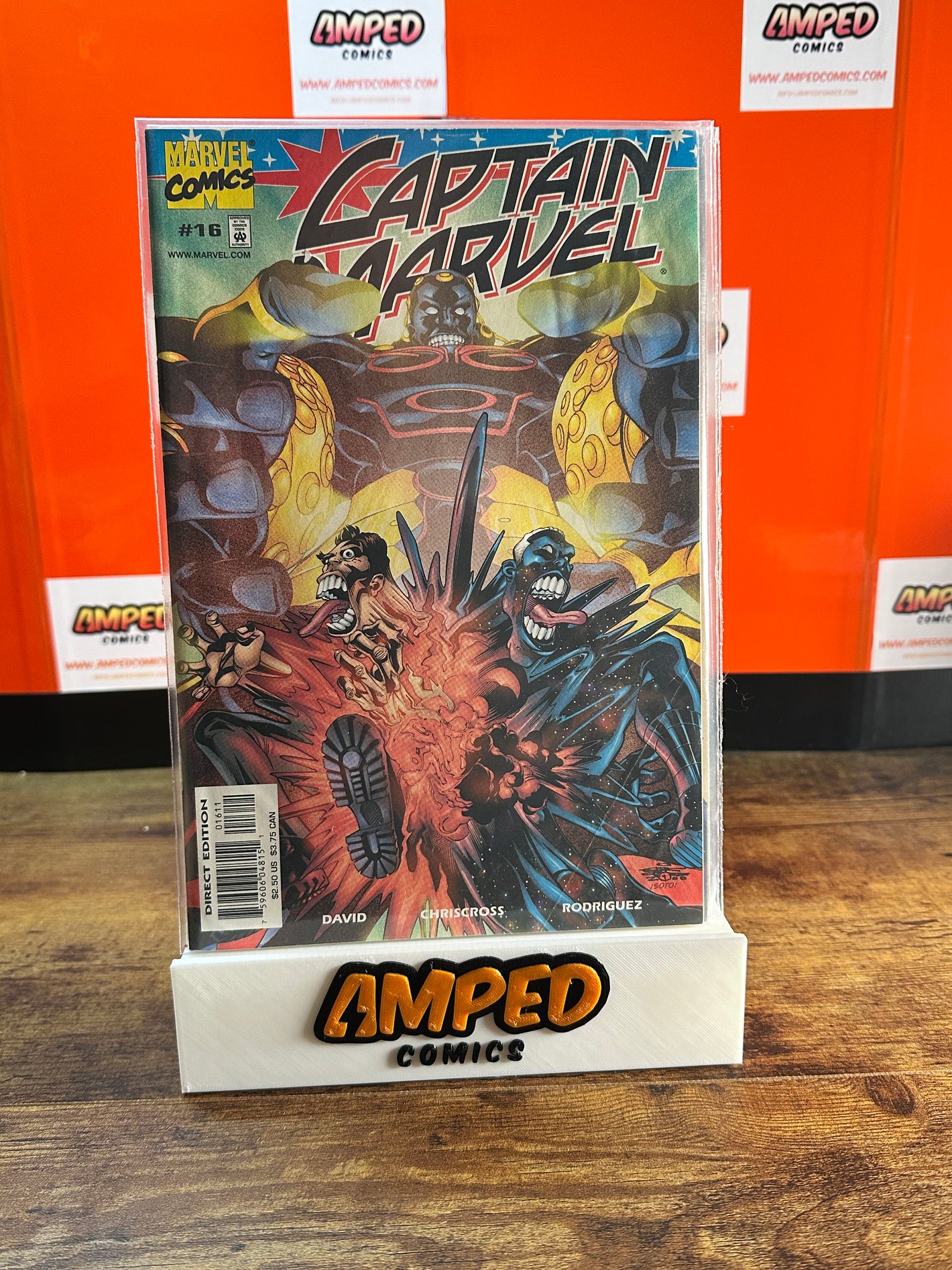 Captain Marvel 16 Marvel Comics Direct Edition