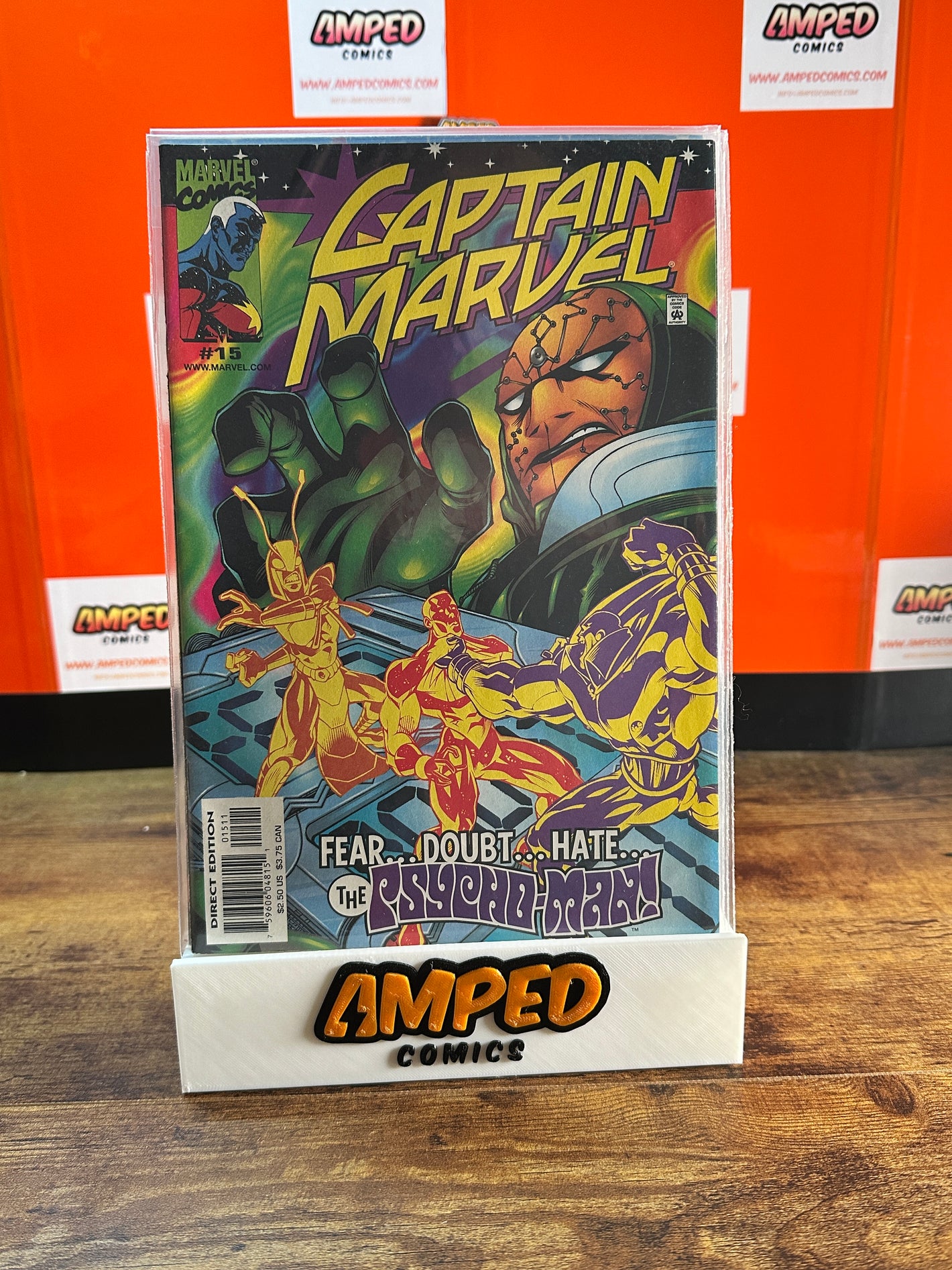 Captain Marvel 15 Marvel Comics Direct Edition