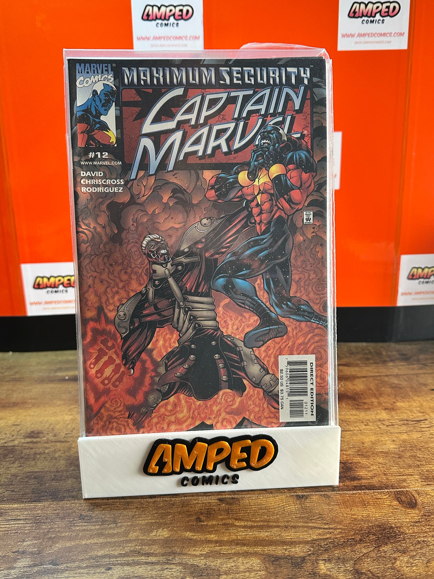 Captain Marvel 12 Maximum Security Marvel Comics
