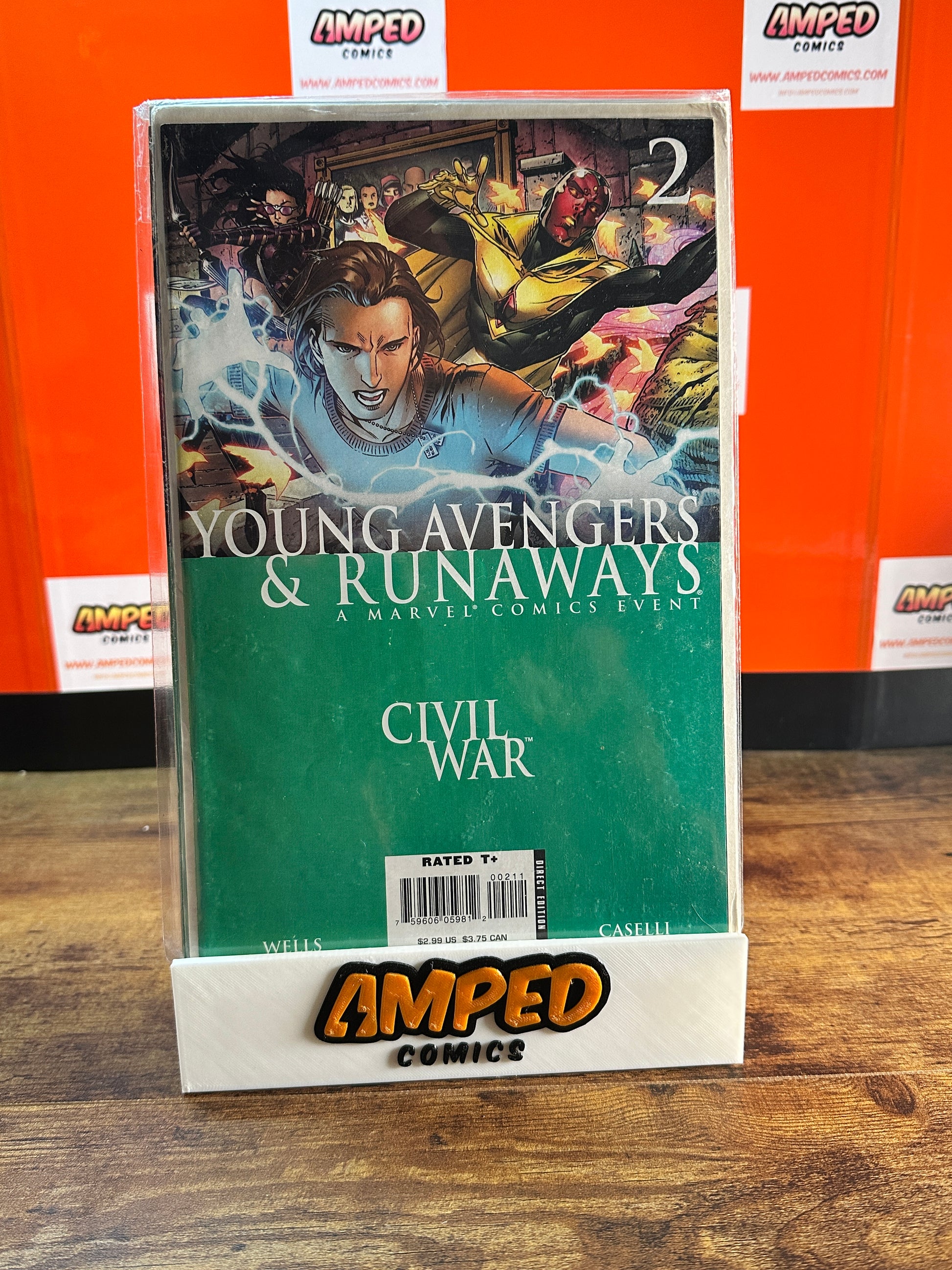 Young Avengers Runaways 2 Marvel Civil War Event