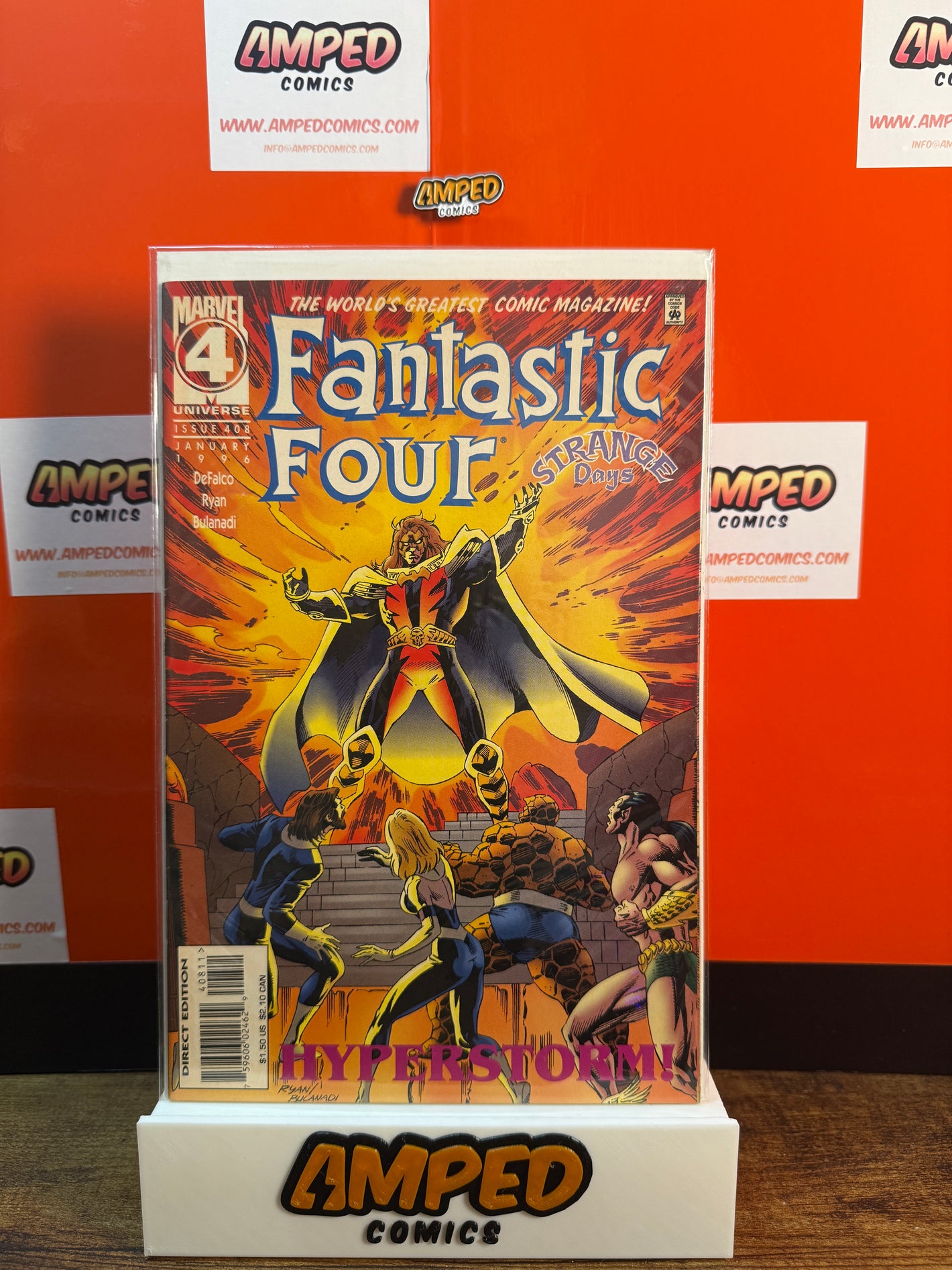Fantastic Four 408 Marvel Comics January 1996 Hyperstorm