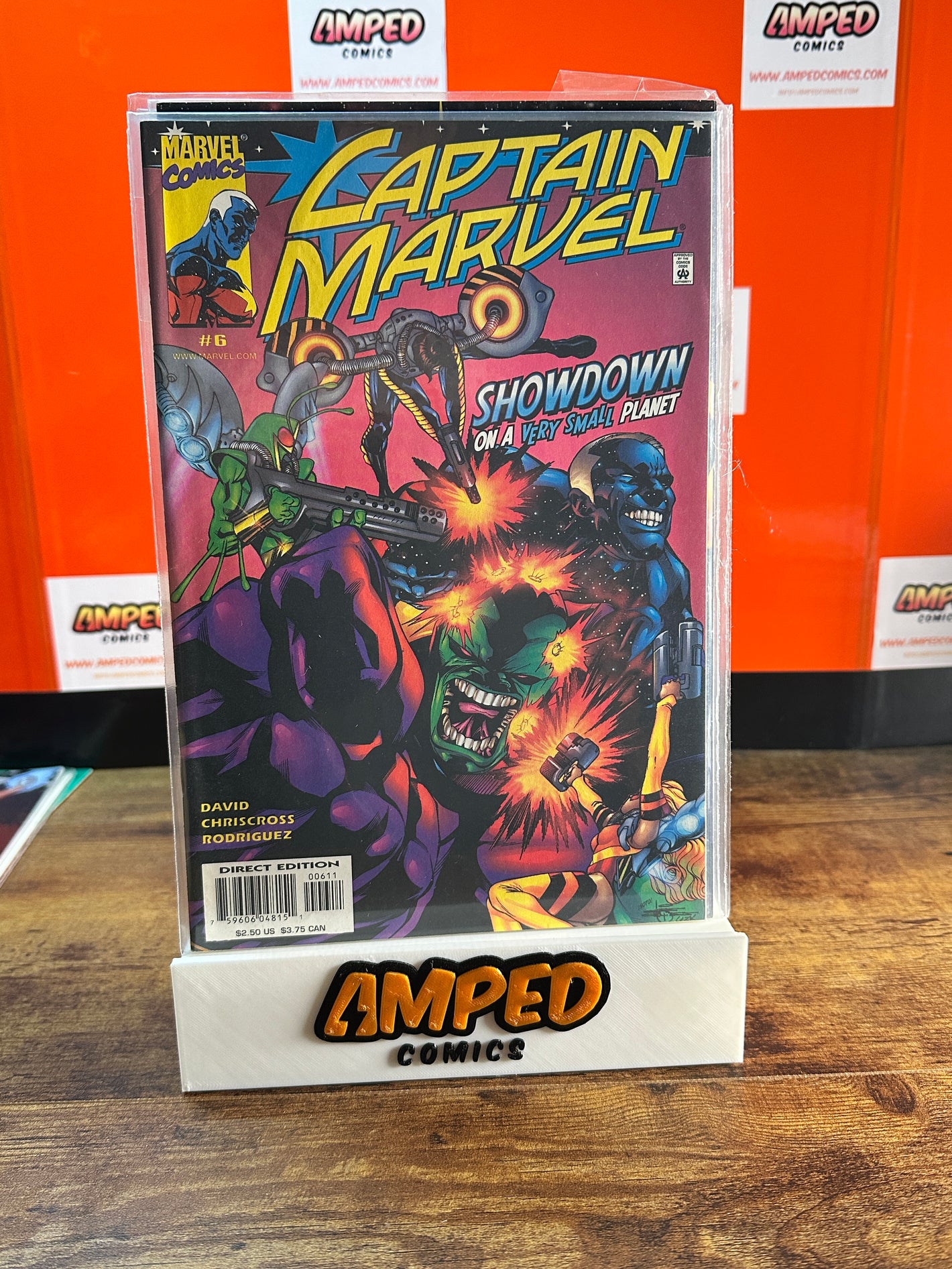 Captain Marvel 6 Marvel Comics Showdown on a Very Small Planet
