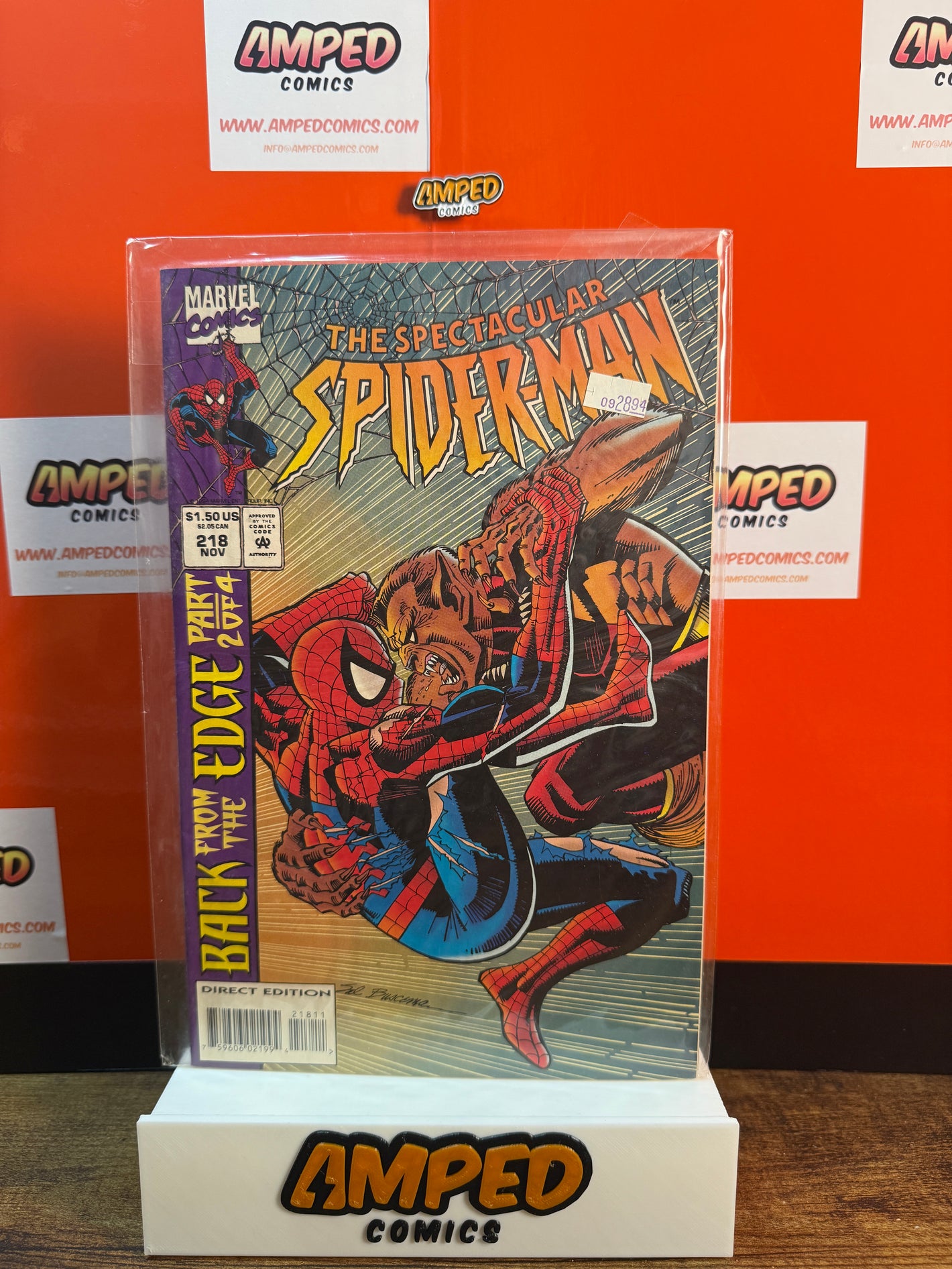 The Spectacular Spider-Man 218 Marvel Comics Nov 1994