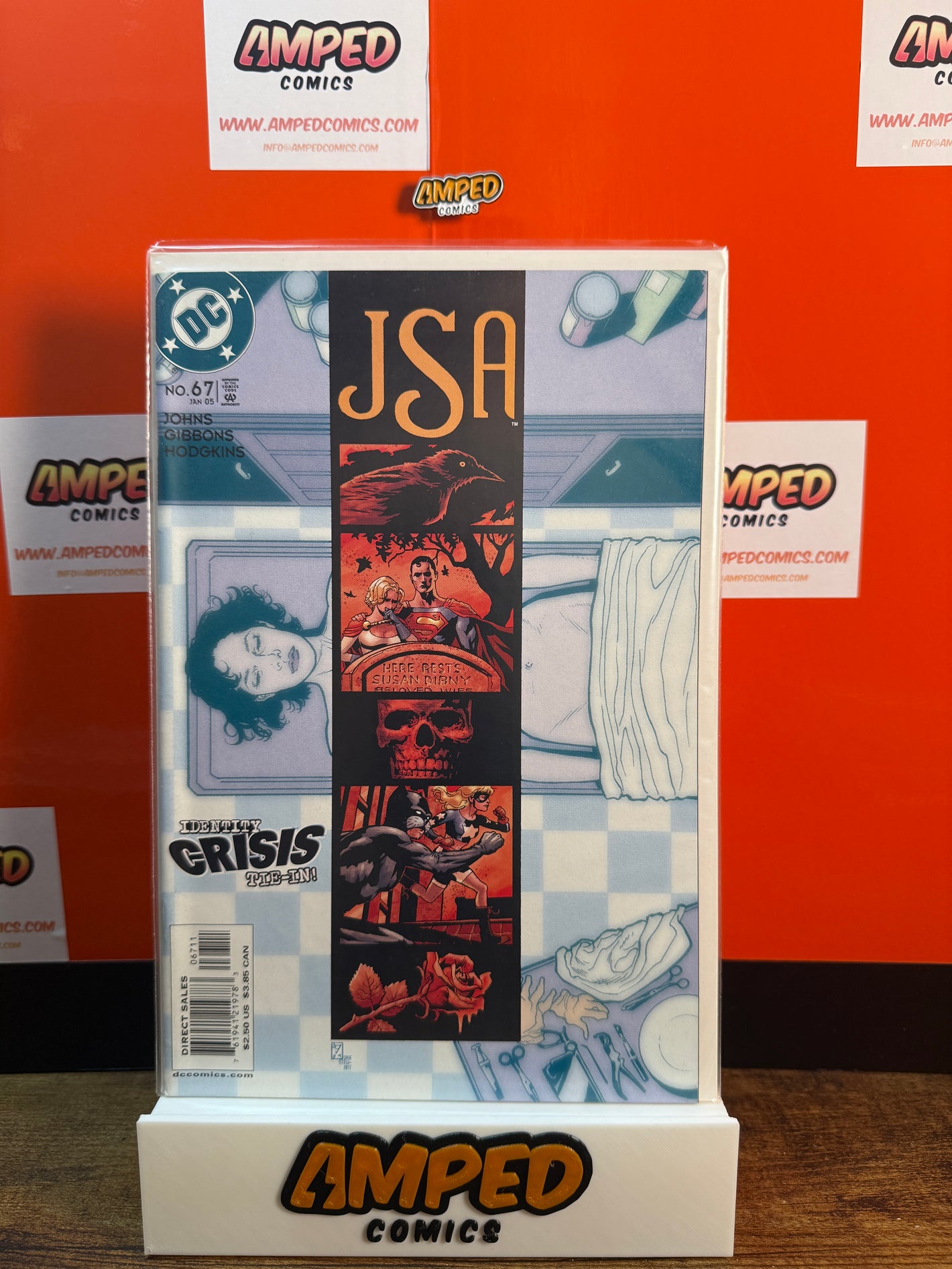 JSA 67 DC Comics Identity Crisis Tie-In 2005