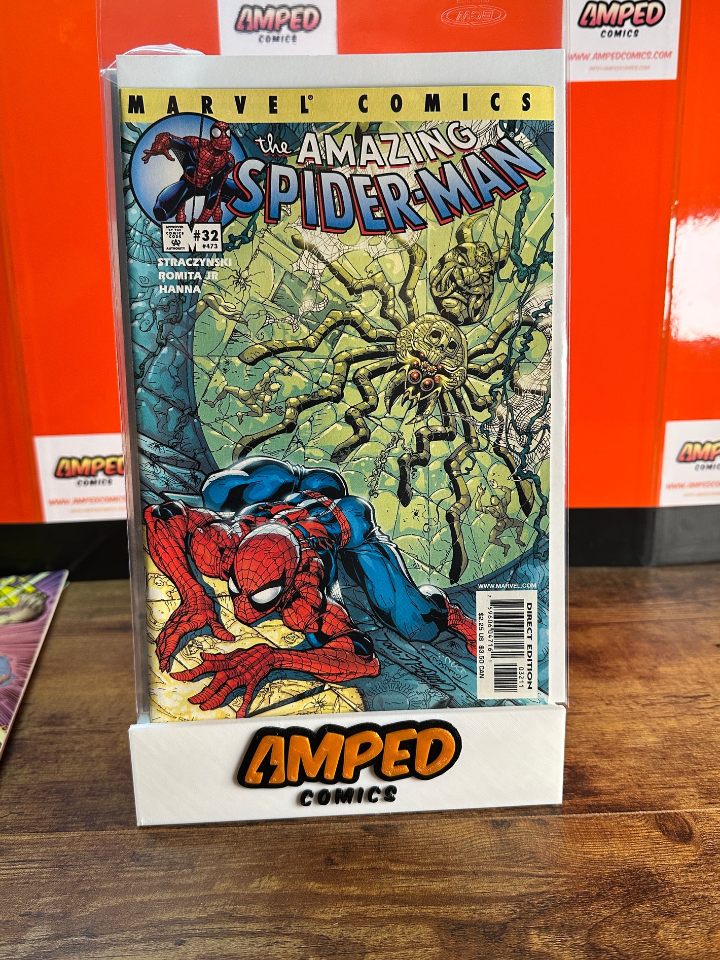 Amazing Spider-Man 32 Marvel Comics 2001 Straczynski Romita Jr.