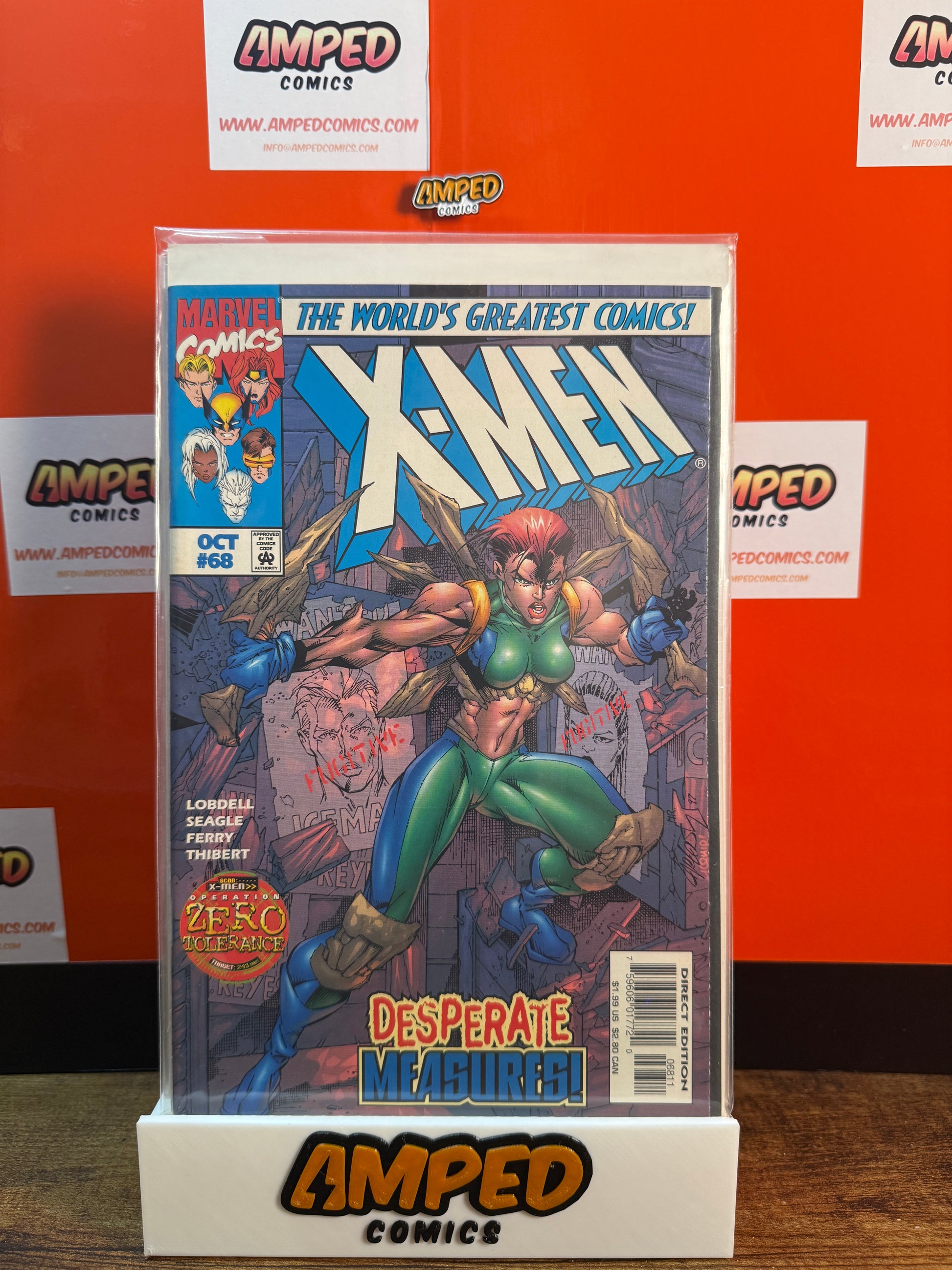 X-Men 68 Marvel Comics Oct 1997 Desperate Measures