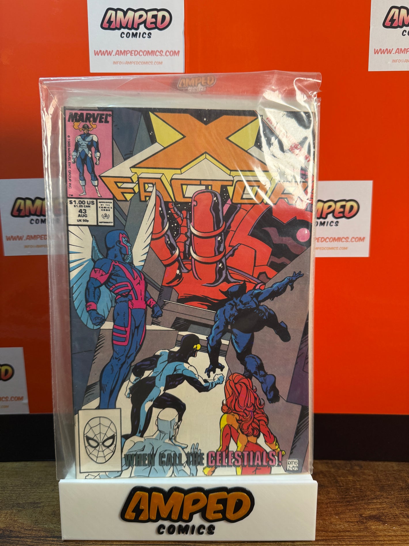 X-Factor 43 Marvel Comics August 1989 When Call the Celestials