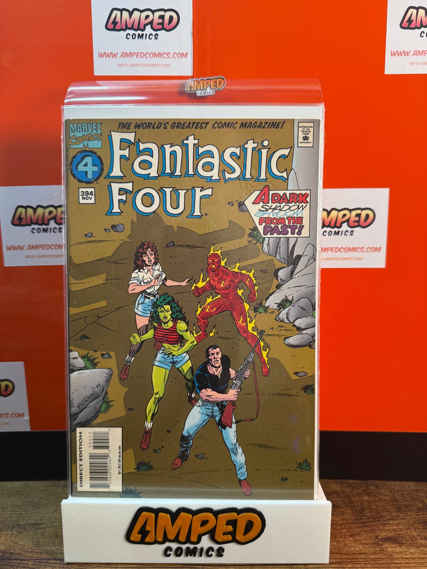 Fantastic Four 394 Marvel Comics Nov 1994 A Dark Shadow From the Past