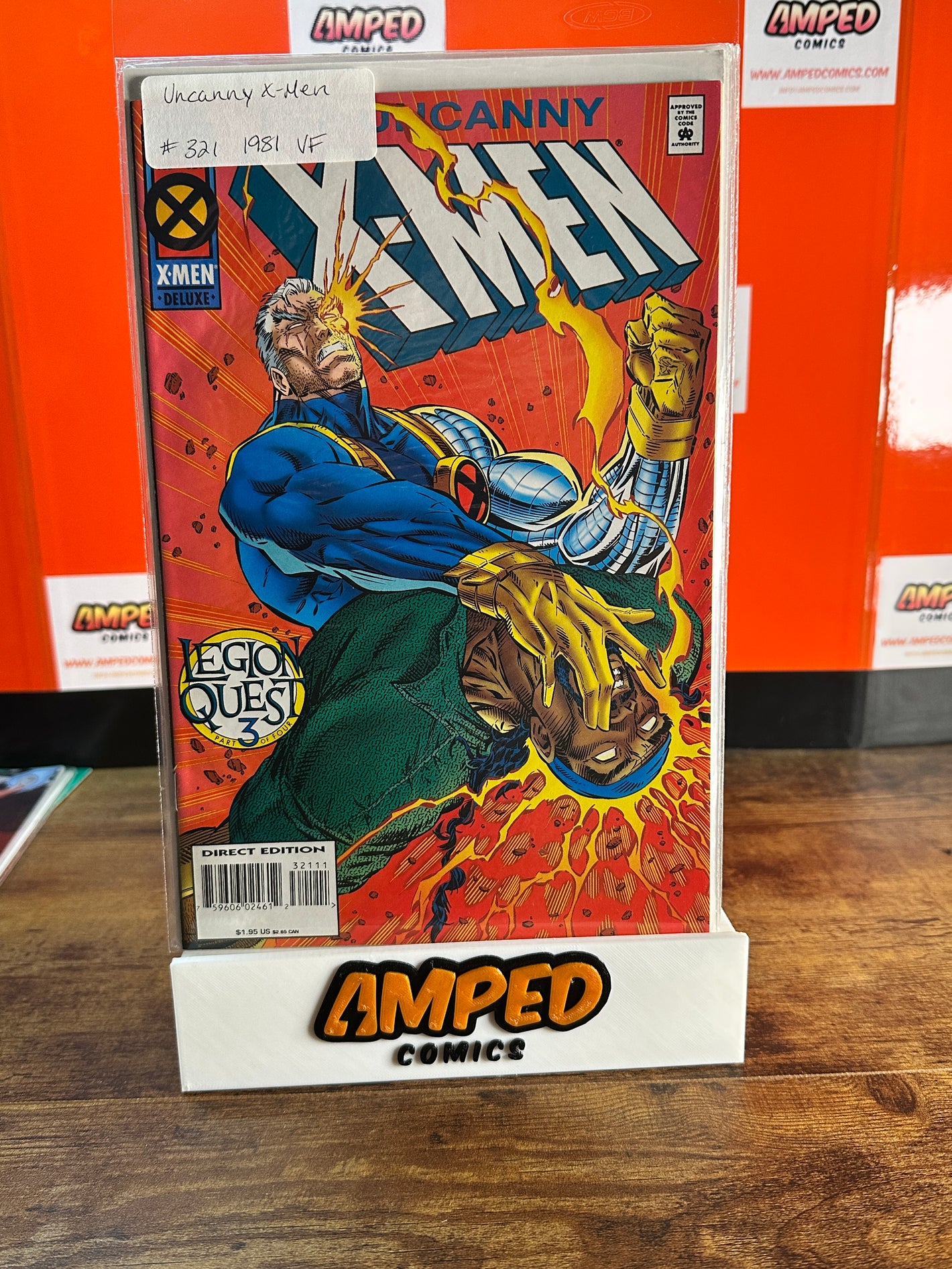 Uncanny X-Men 321 (1995) Legion Quest Part 3 Marvel Comics