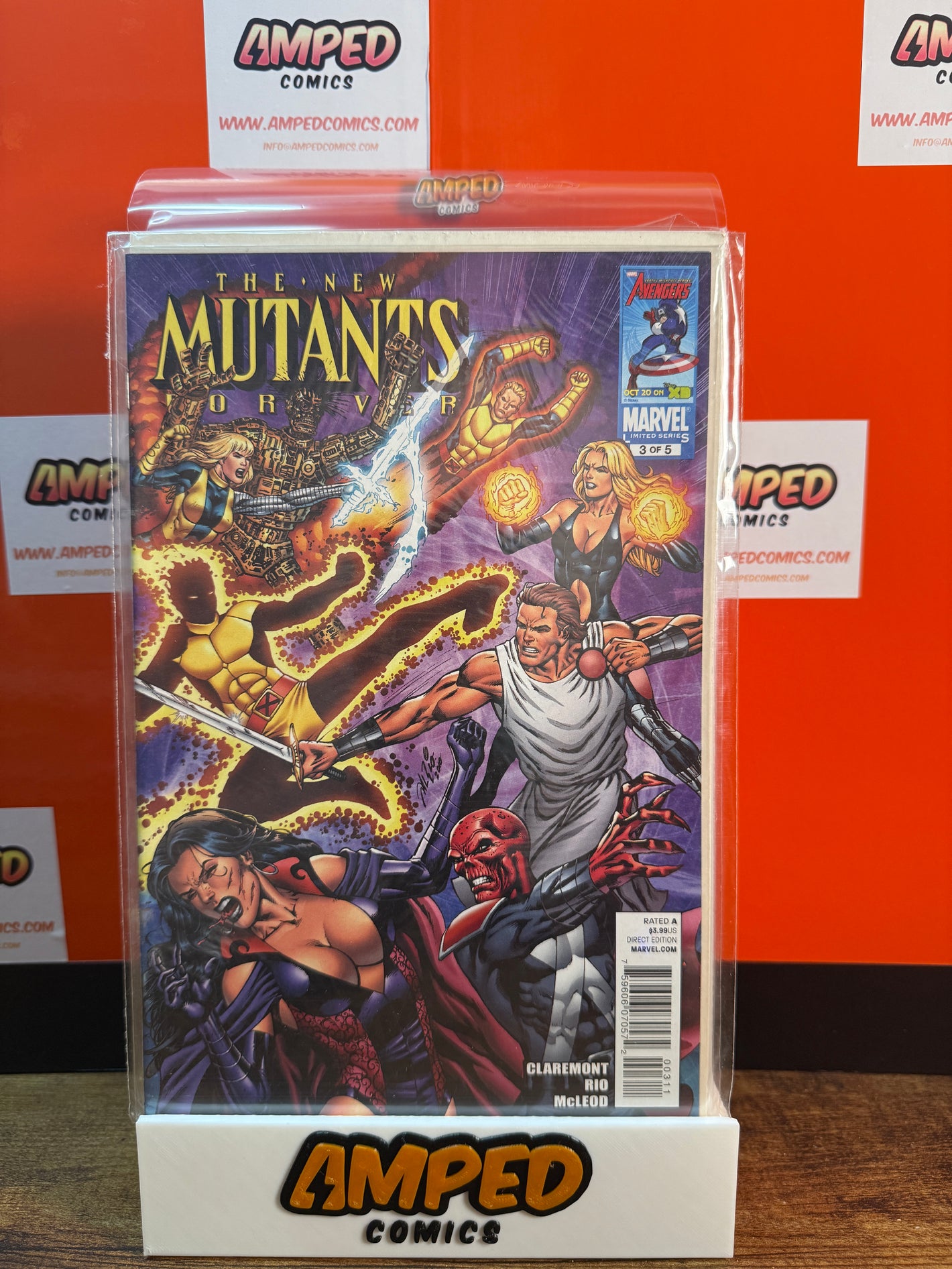 The New Mutants Forever 3 Marvel Comics 2010 Claremont
