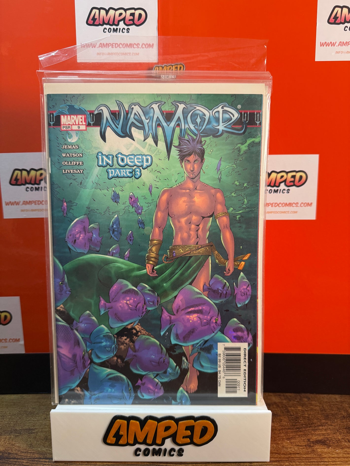 Namor 9 In Deep Part 3 Marvel Comics Direct Edition